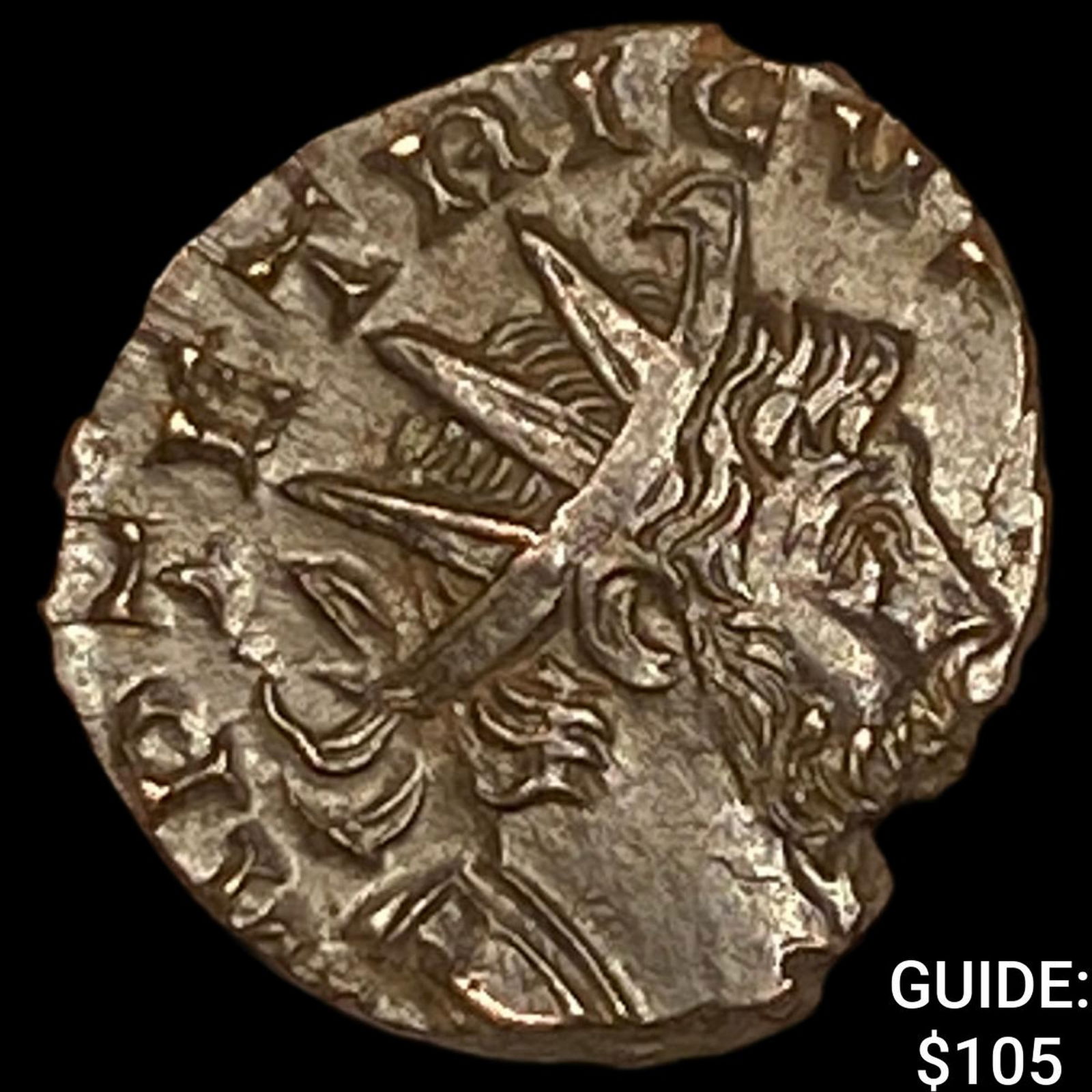 Roman Tetricus 271-274 AD BI Antoninanus CHOICE AU: Roman Tetricus 271-274 AD BI Antoninanus CHOICE AU