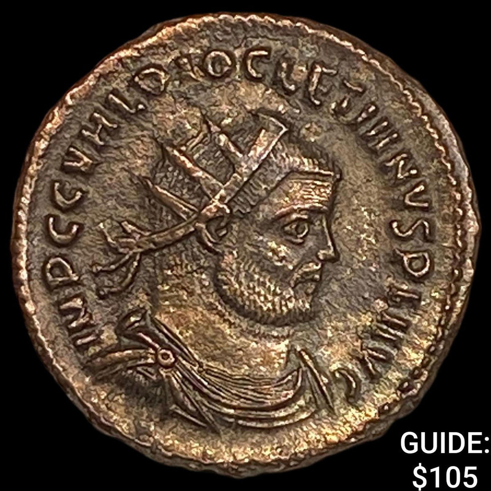 Roman Dioletian 284-305 AD BI Nummus CHOICE AU: Roman Dioletian 284-305 AD BI Nummus CHOICE AU