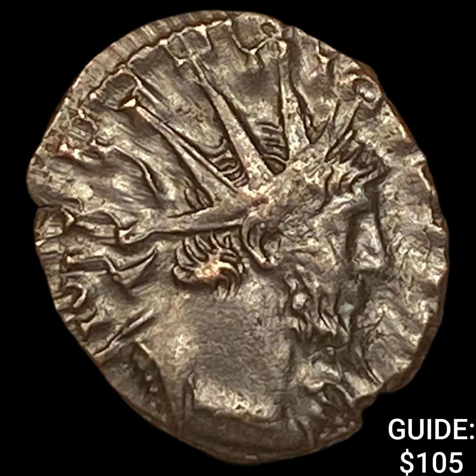 Roman Tetricus 271-274 AD BI Antoninanus CHOICE AU: Roman Tetricus 271-274 AD BI Antoninanus CHOICE AU