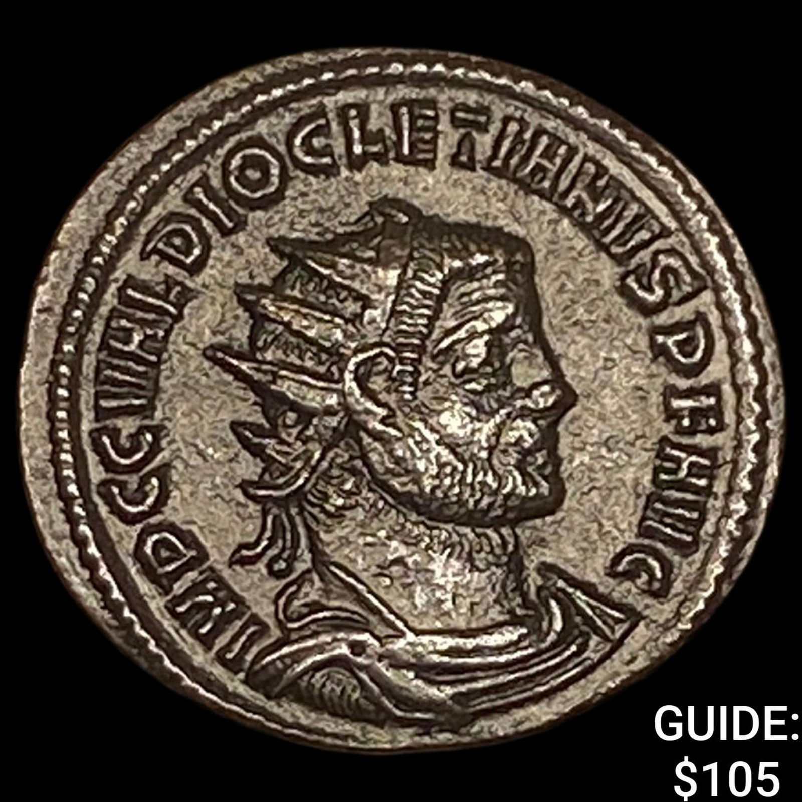 Roman Dioletian 284-305 AD BI Nummus CHOICE AU: Roman Dioletian 284-305 AD BI Nummus CHOICE AU