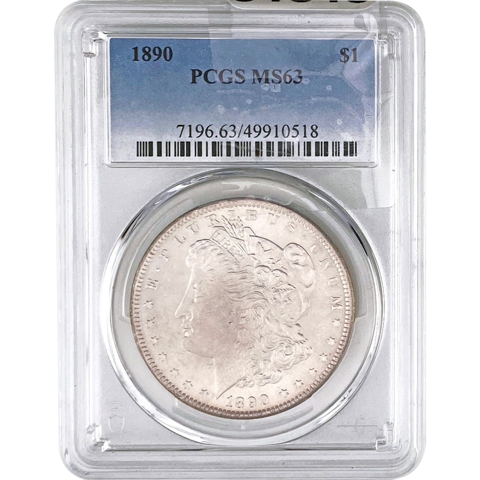 1890 Morgan Silver Dollar PCGS MS63 (1 of 2)