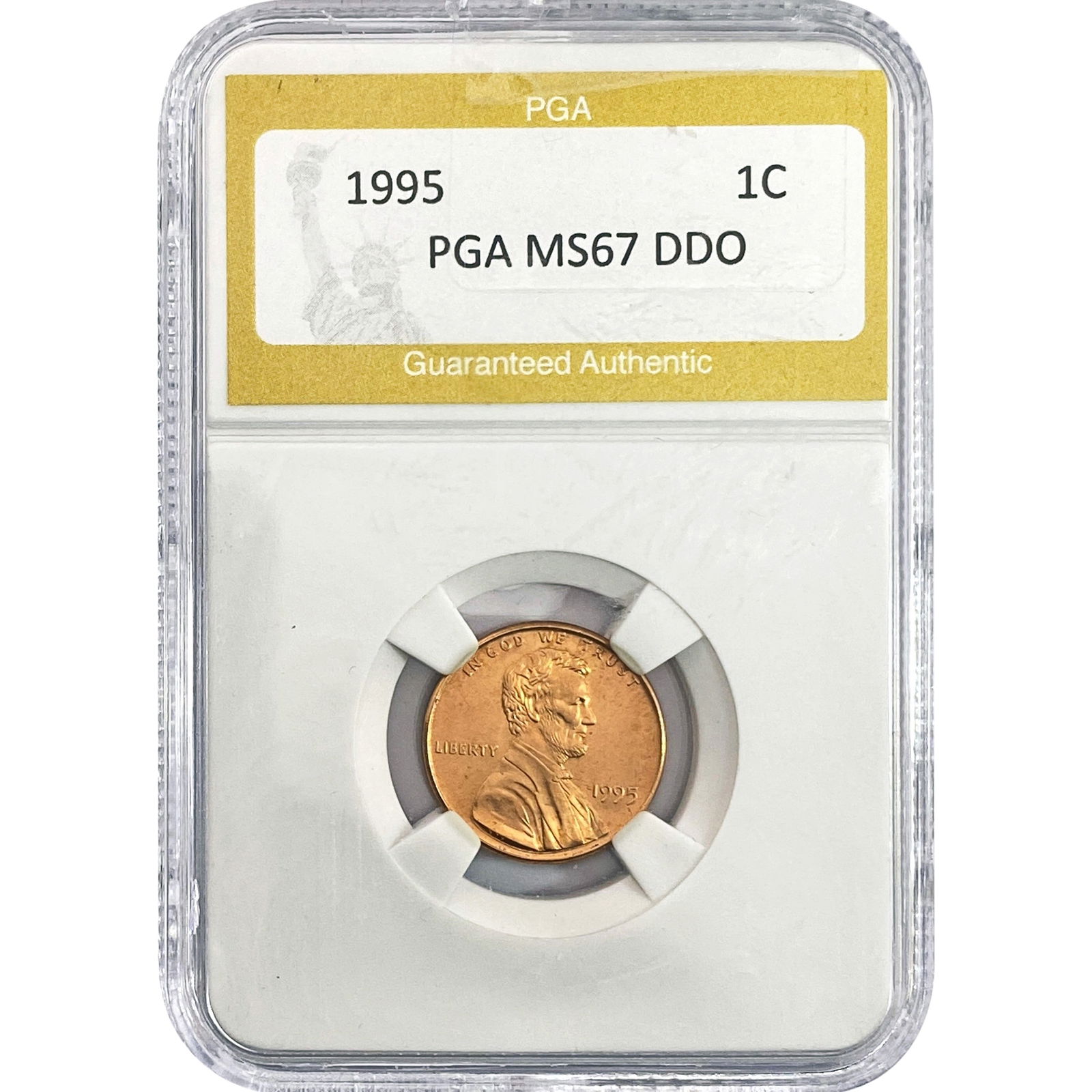 1995 Lincoln Memorial Cent PGA MS67 DDO (1 of 2)