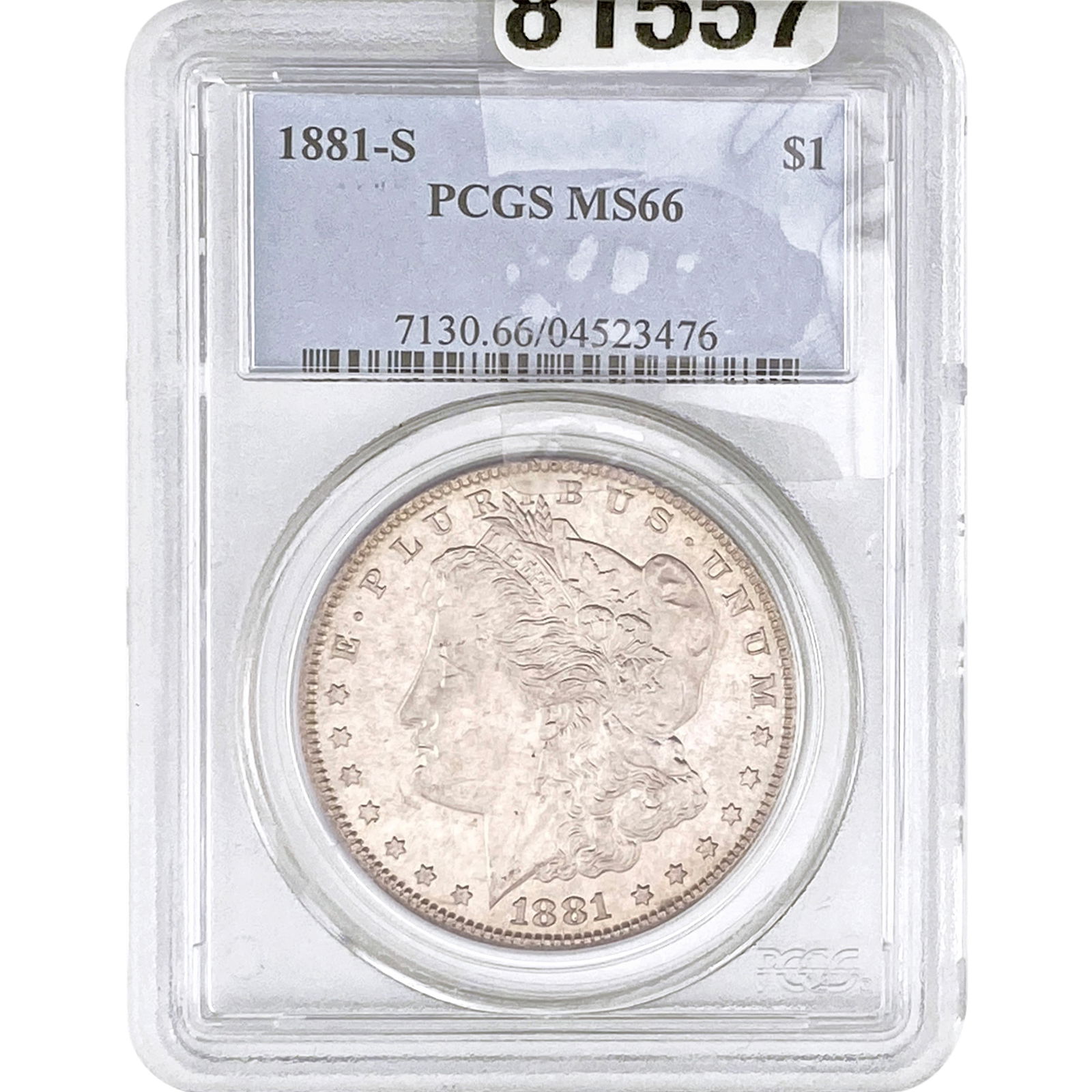 1881-S Morgan Silver Dollar PCGS MS66 (1 of 2)