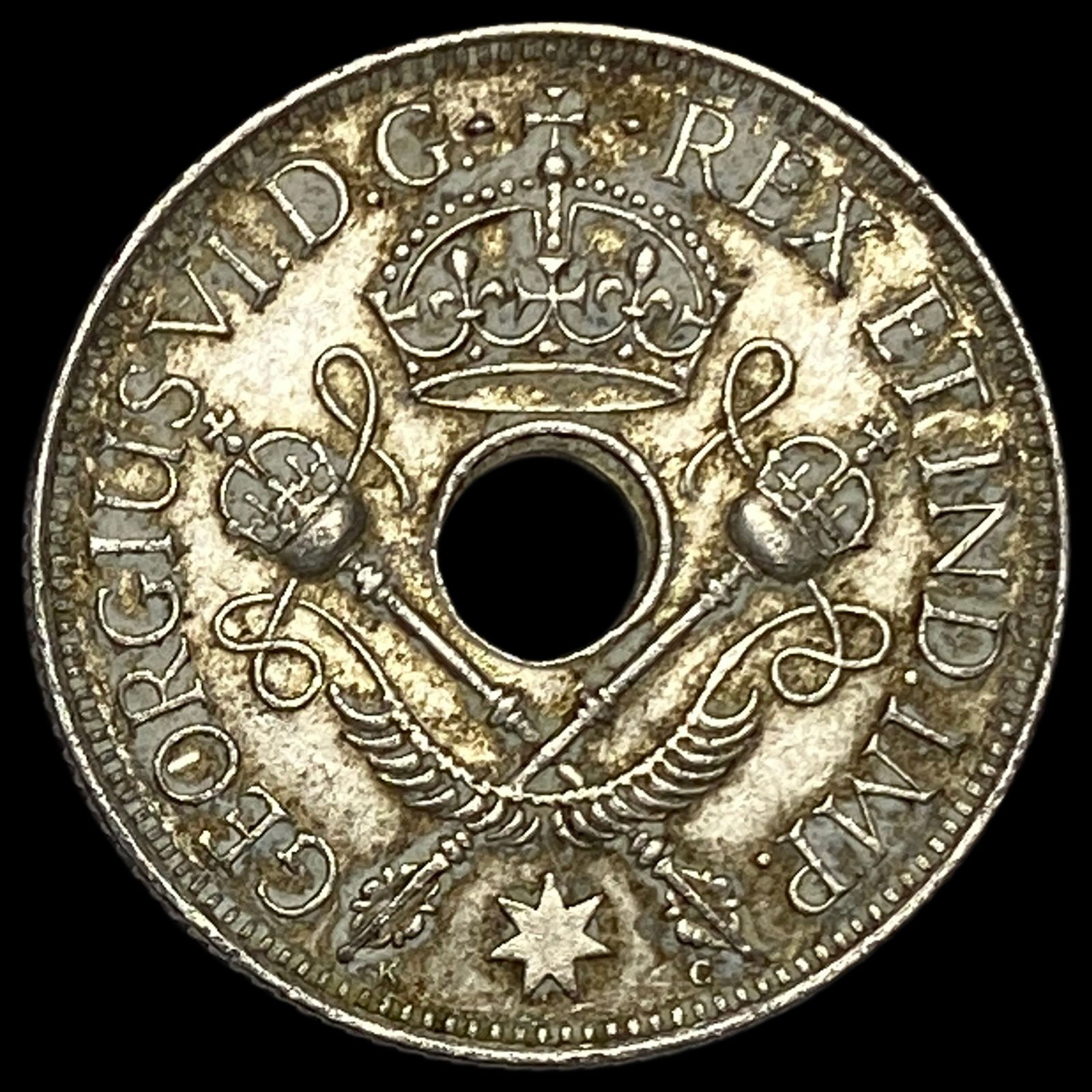 1945 New Guinea Silver 1 Shilling UNCIRCULATED (1 of 2)