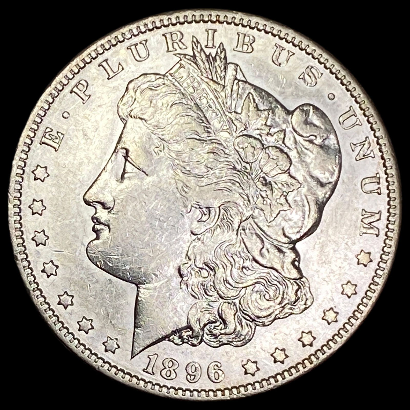 1896 Morgan Silver Dollar CLOSELY UNCIRCULATED (1 of 2)