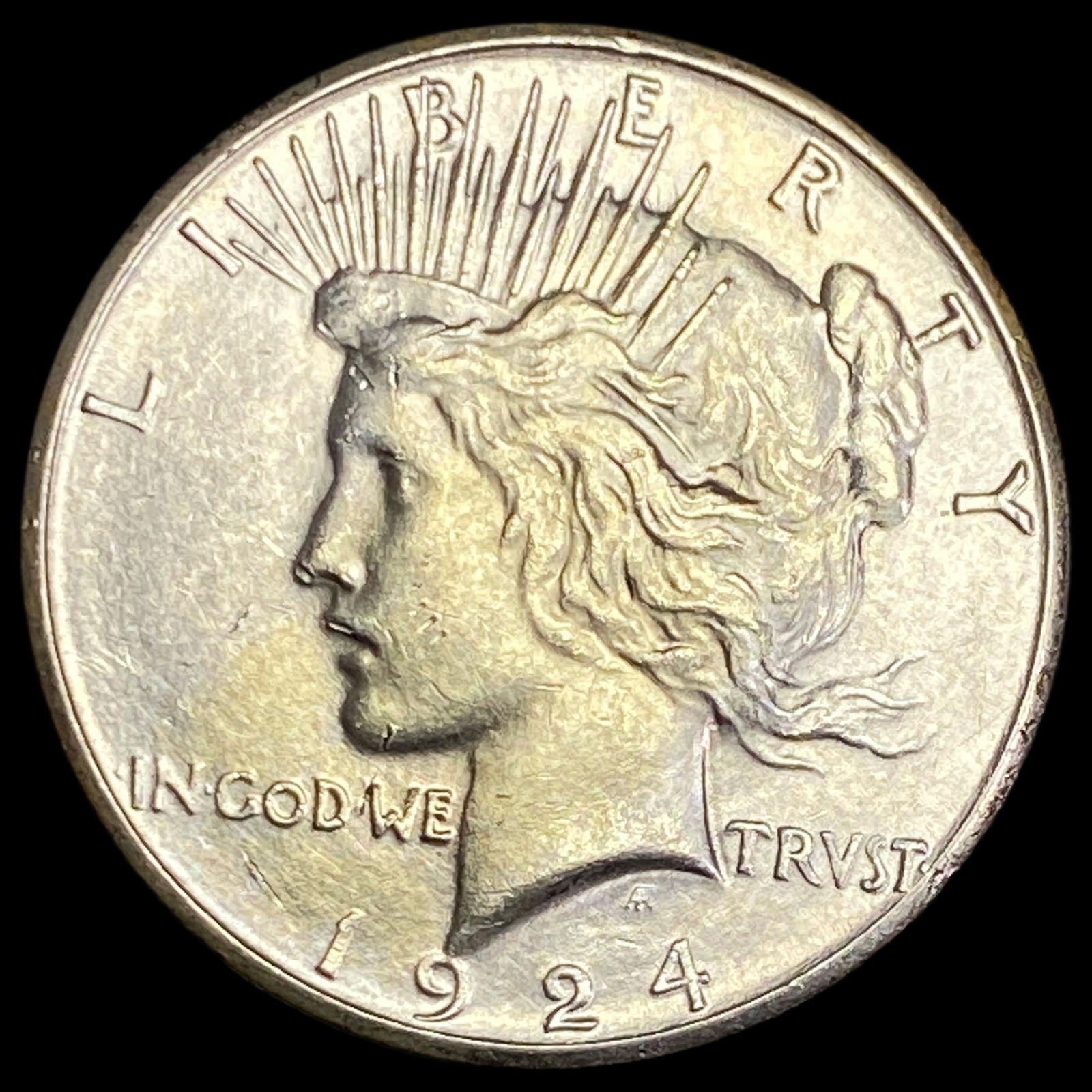 1924-S Silver Peace Dollar UNCIRCULATED (1 of 2)
