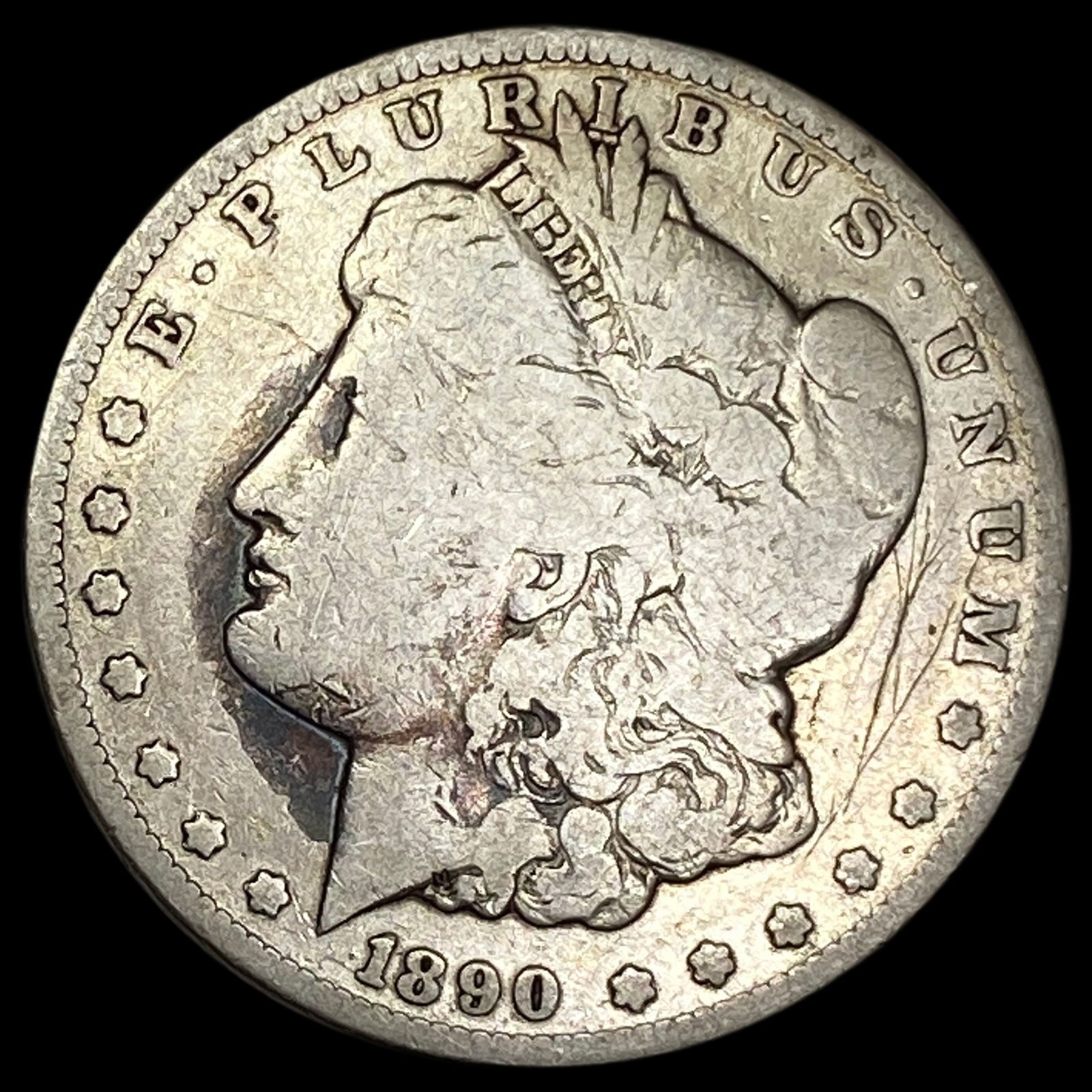 1890-CC Silver Morgan Dollar NICELY CIRCULATED (1 of 2)