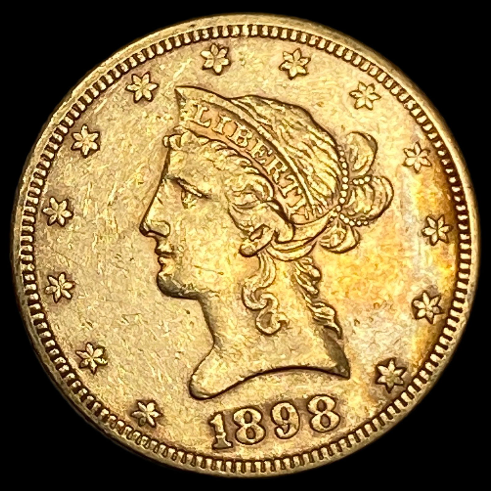 1898 Liberty Head $10 Eagle Gold CLOSELY UNCIRCULATED (1 of 2)