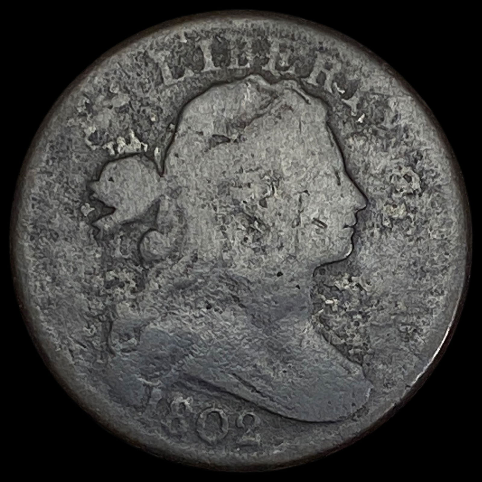 1802 Draped Bust Large Cent UNCIRCULATED (1 of 2)