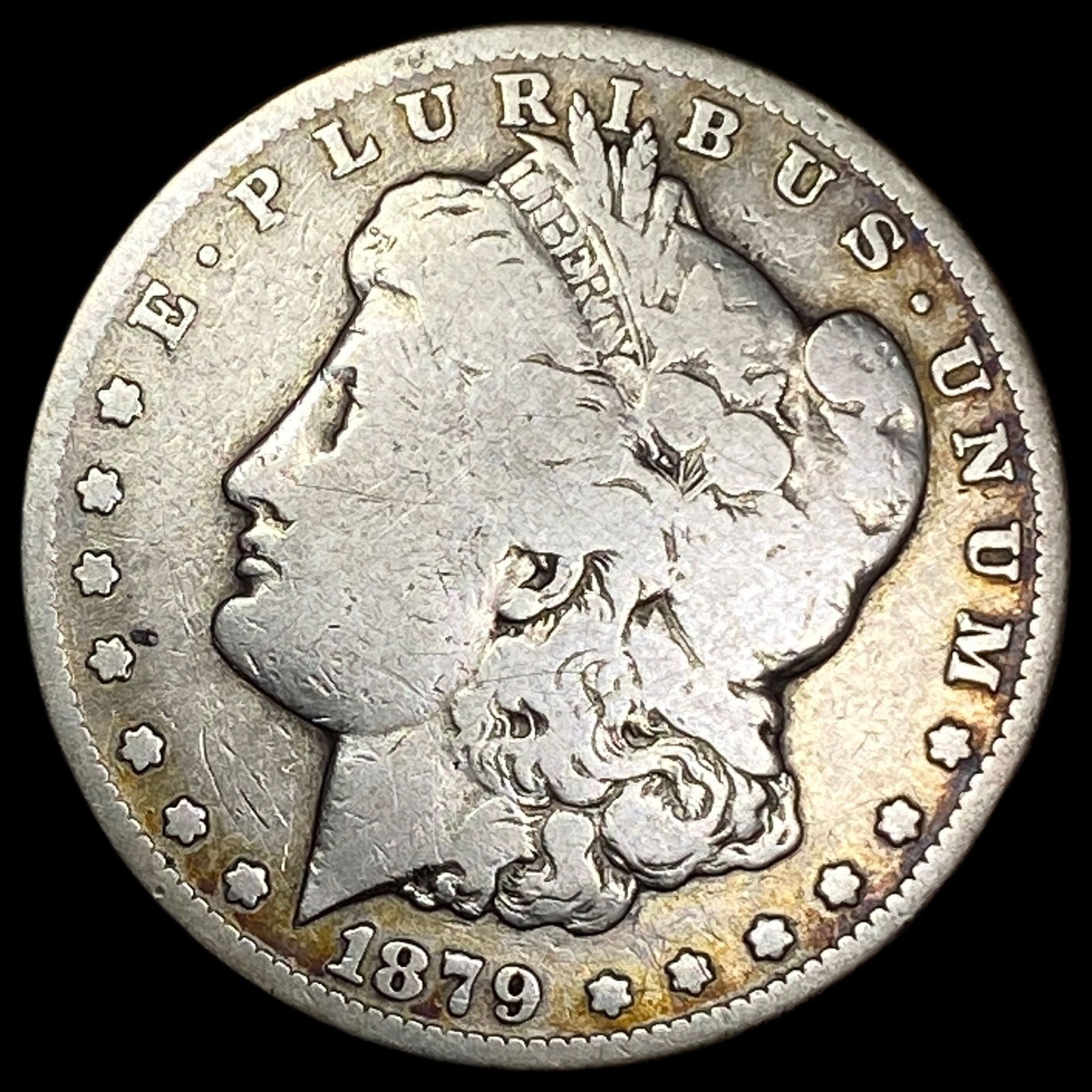 1879-CC Silver Morgan Dollar NICELY CIRCULATED: 1879-CC Silver Morgan Dollar NICELY CIRCULATED