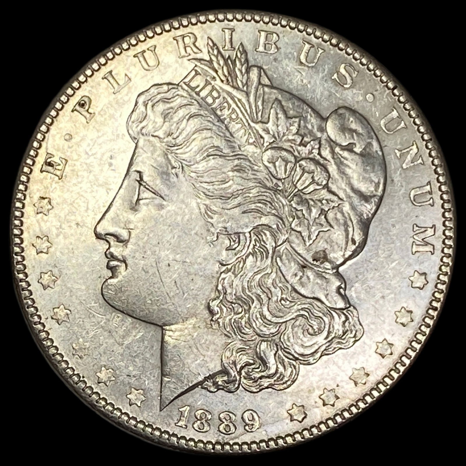 1889 Morgan Silver Dollar CHOICE AU (1 of 2)