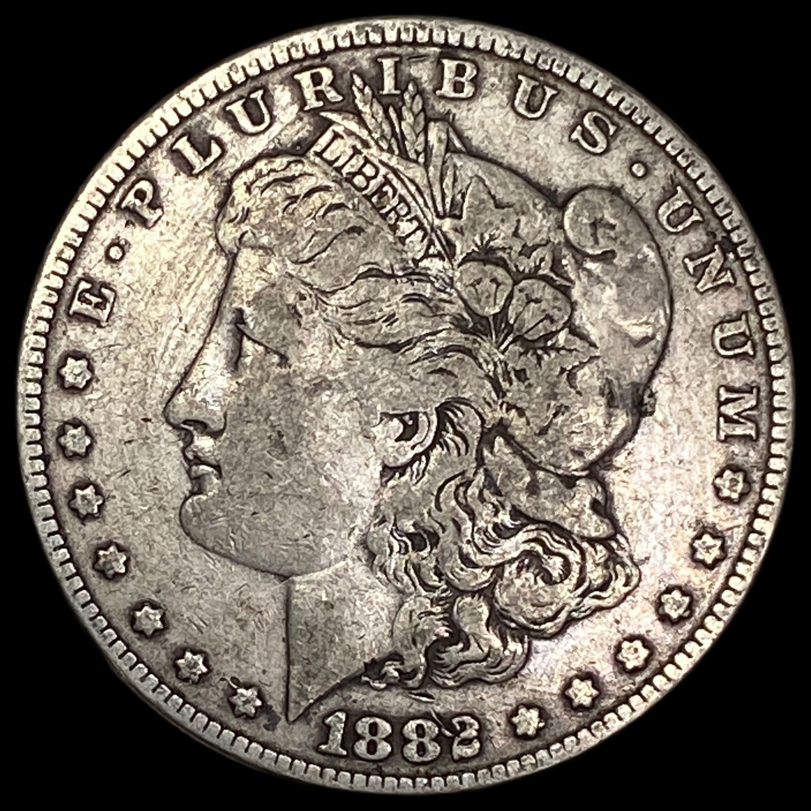 1882 Silver Morgan Dollar NEARLY UNCIRCULATED (1 of 2)