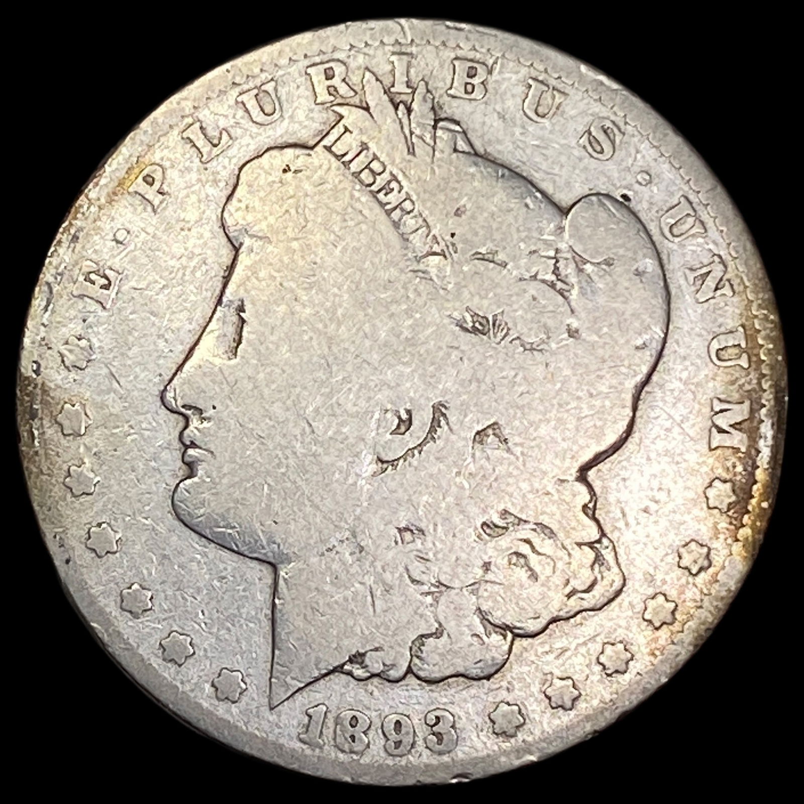 1893-O Silver Morgan Dollar NICELY CIRCULATED (1 of 2)