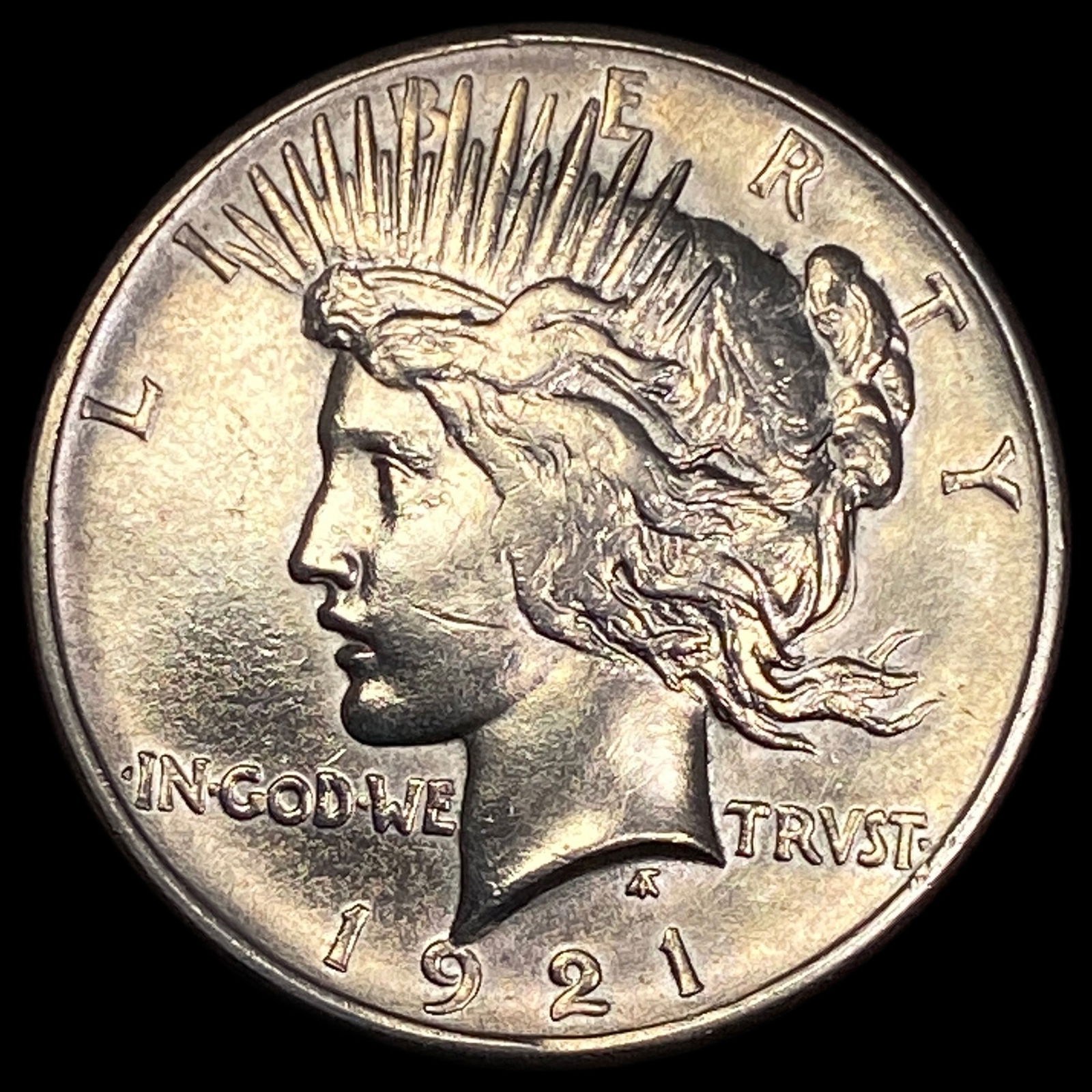 1921 Silver Peace Dollar CHOICE AU (1 of 2)