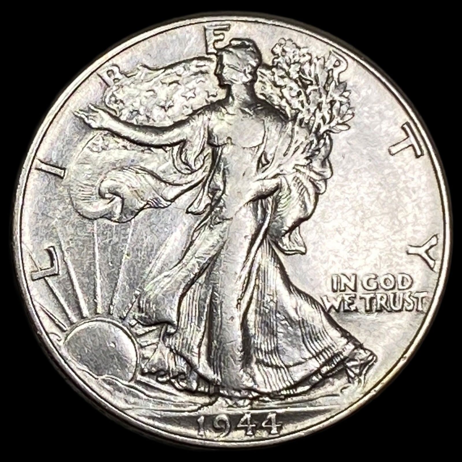 1944 Silver Half Dollar CLOSELY UNCIRCULATED (1 of 2)