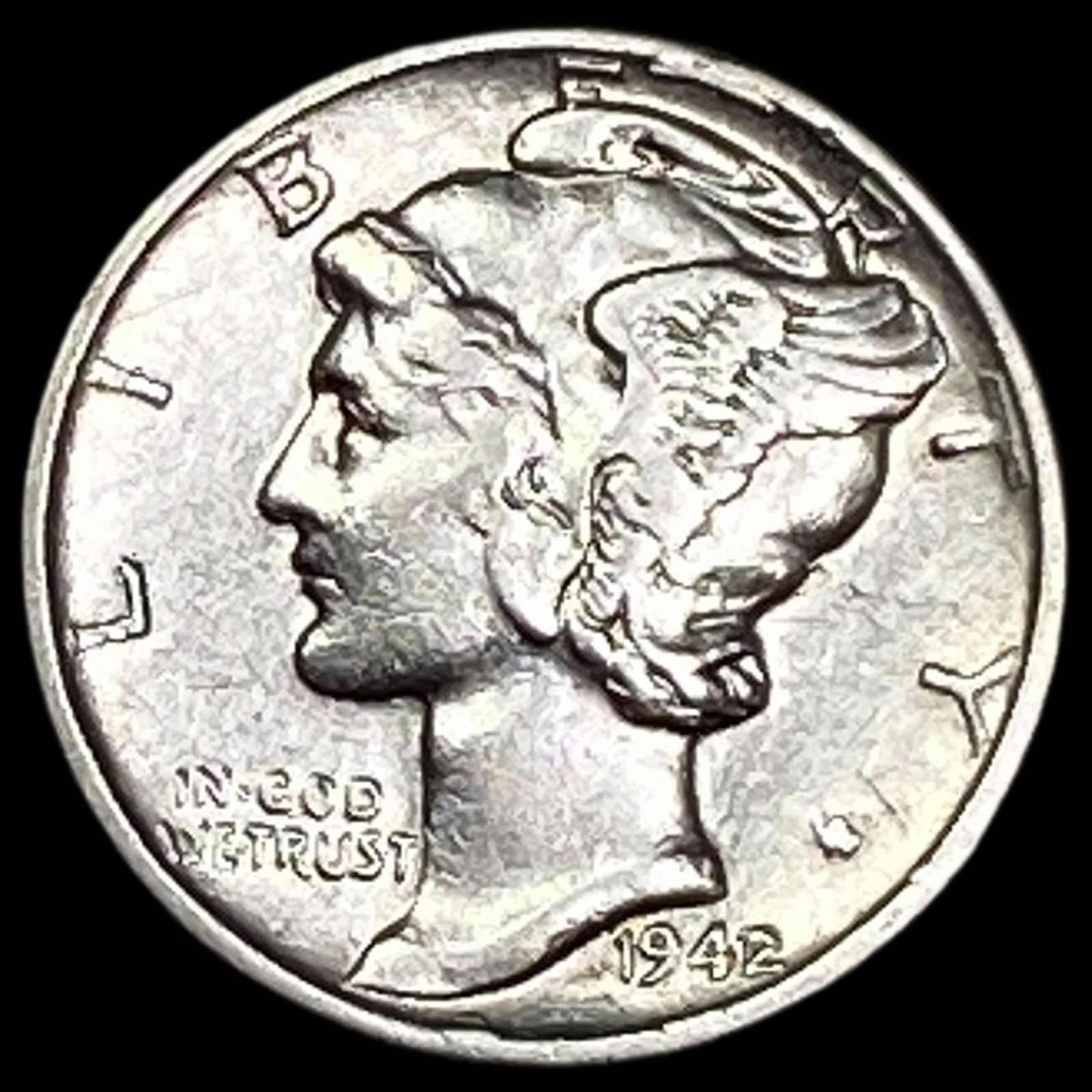 1942 Mercury Dime CLOSELY UNCIRCULATED (1 of 2)