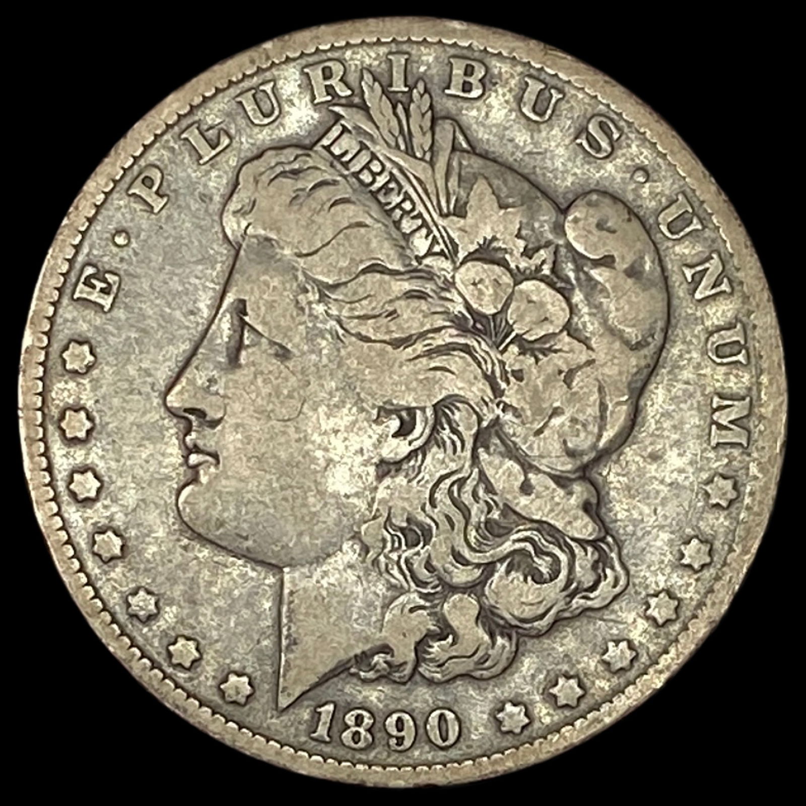 1890-O Silver Morgan Dollar NICELY CIRCULATED (1 of 2)