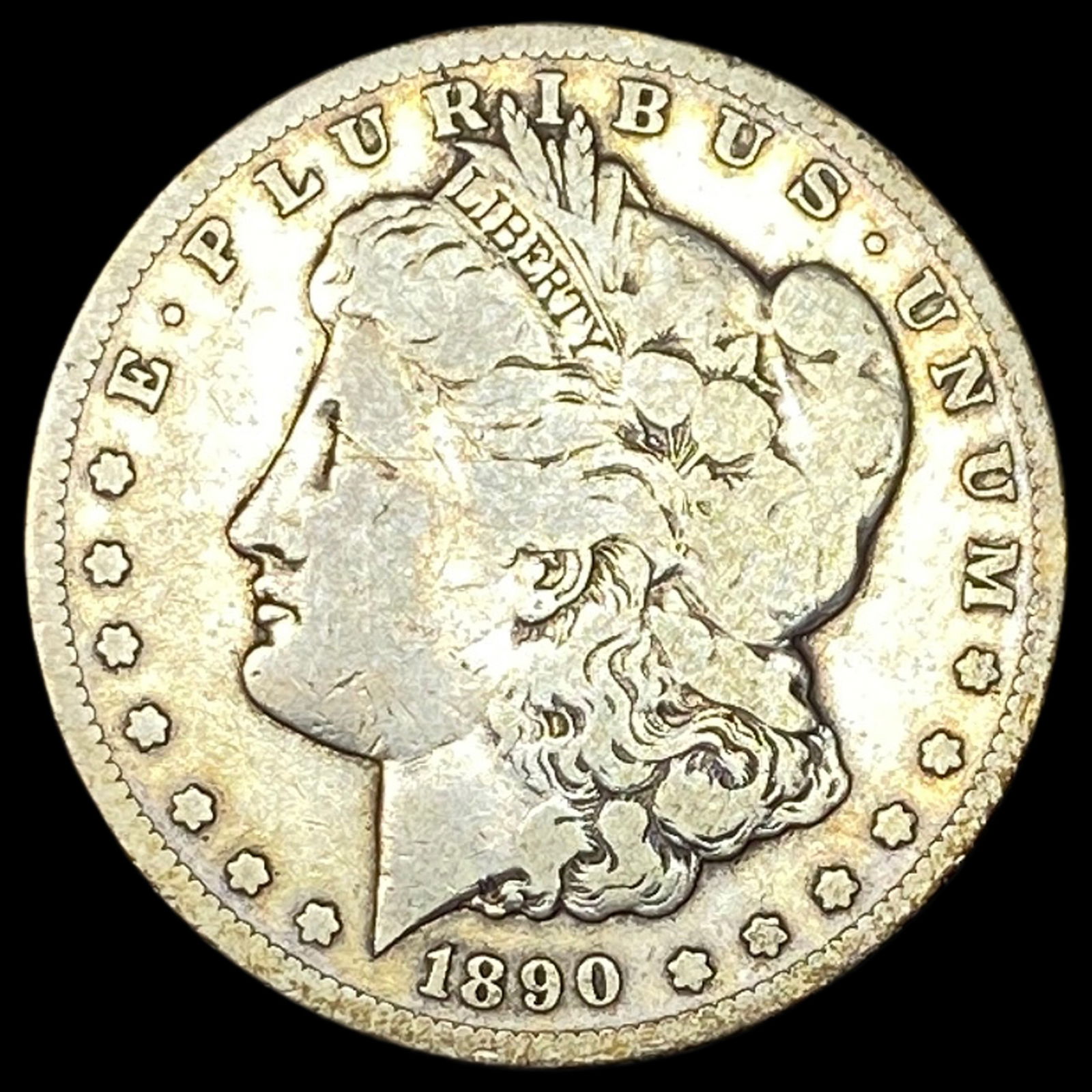 1890-CC Silver Morgan Dollar NICELY CIRCULATED (1 of 2)