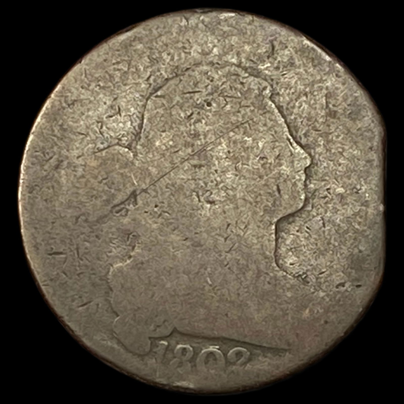 1802 Draped Bust Large Cent HIGH GRADE (1 of 2)