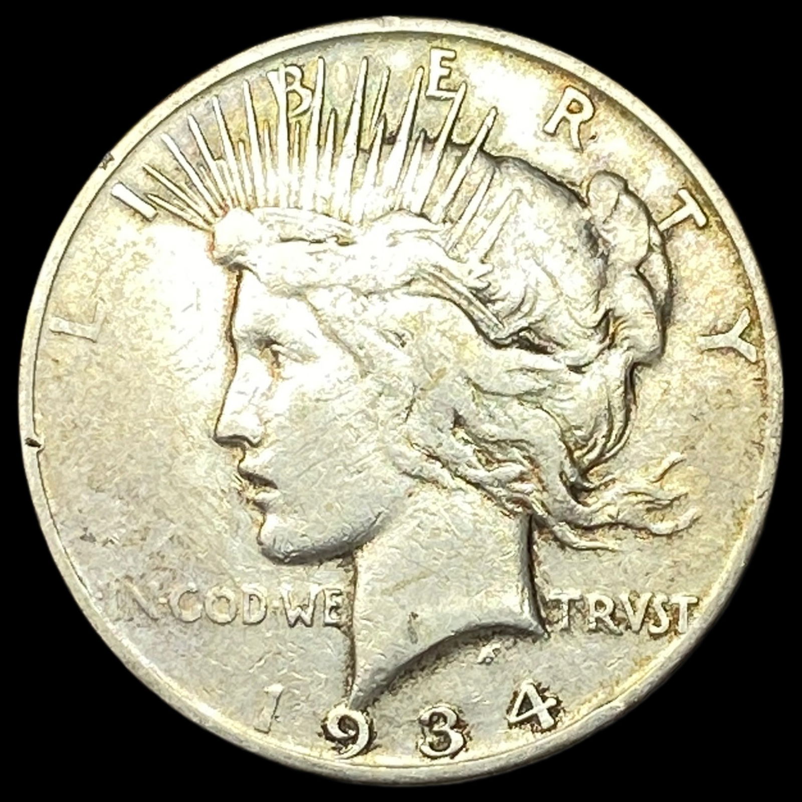 1934-s Silver Peace Dollar LIGHTLY CIRCULATED (1 of 2)