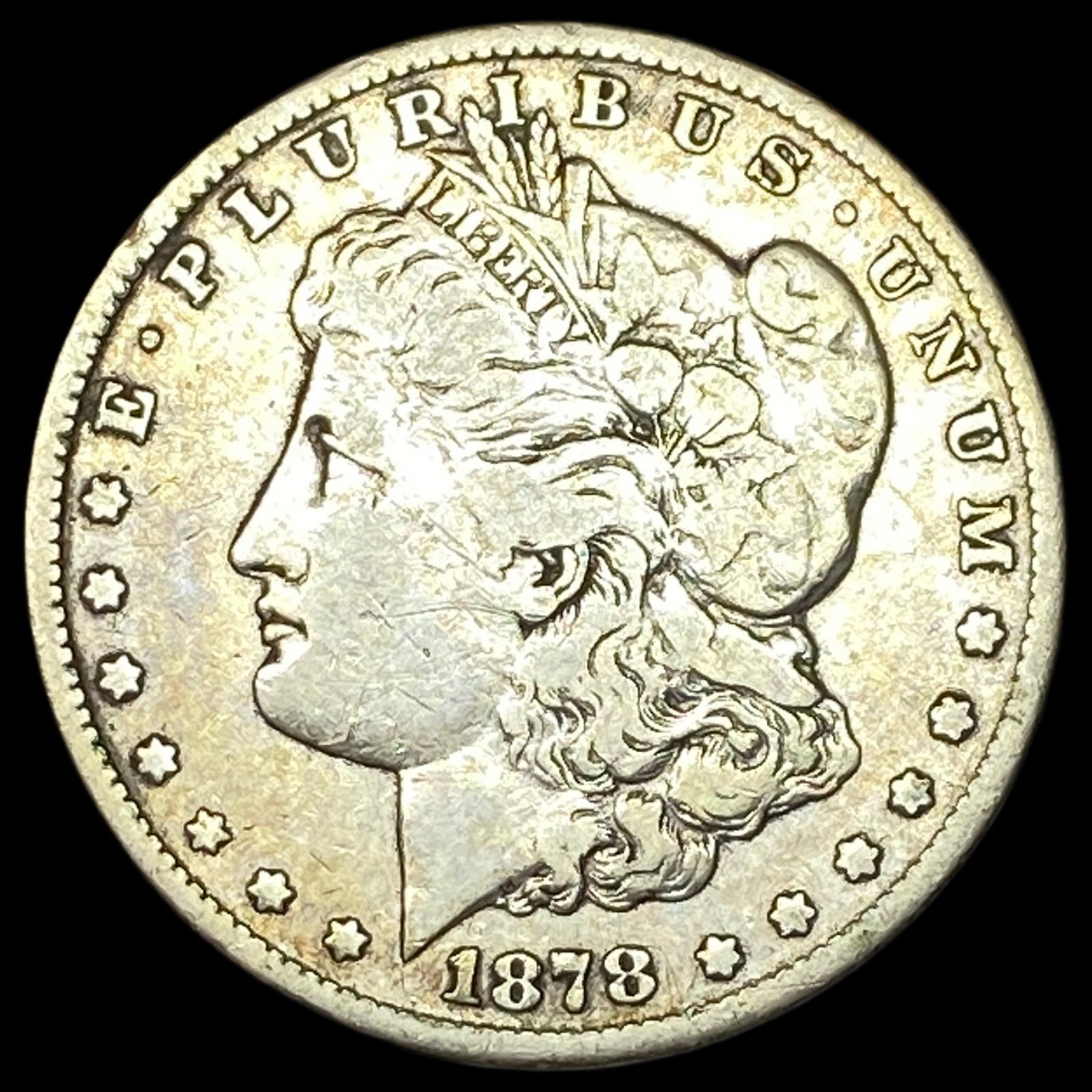 1878-CC Silver Morgan Dollar LIGHTLY CIRCULATED (1 of 2)