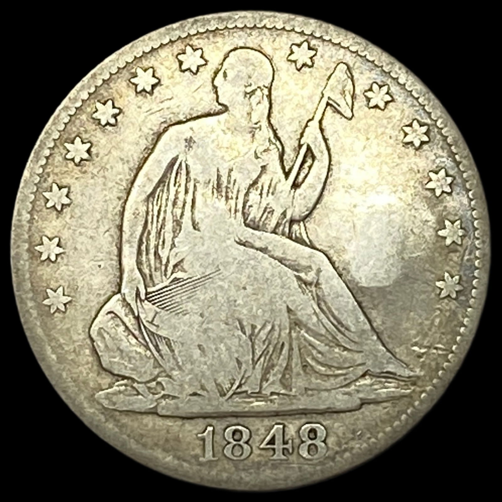 1848-O Silver Half Dollar NICELY CIRCULATED (1 of 2)