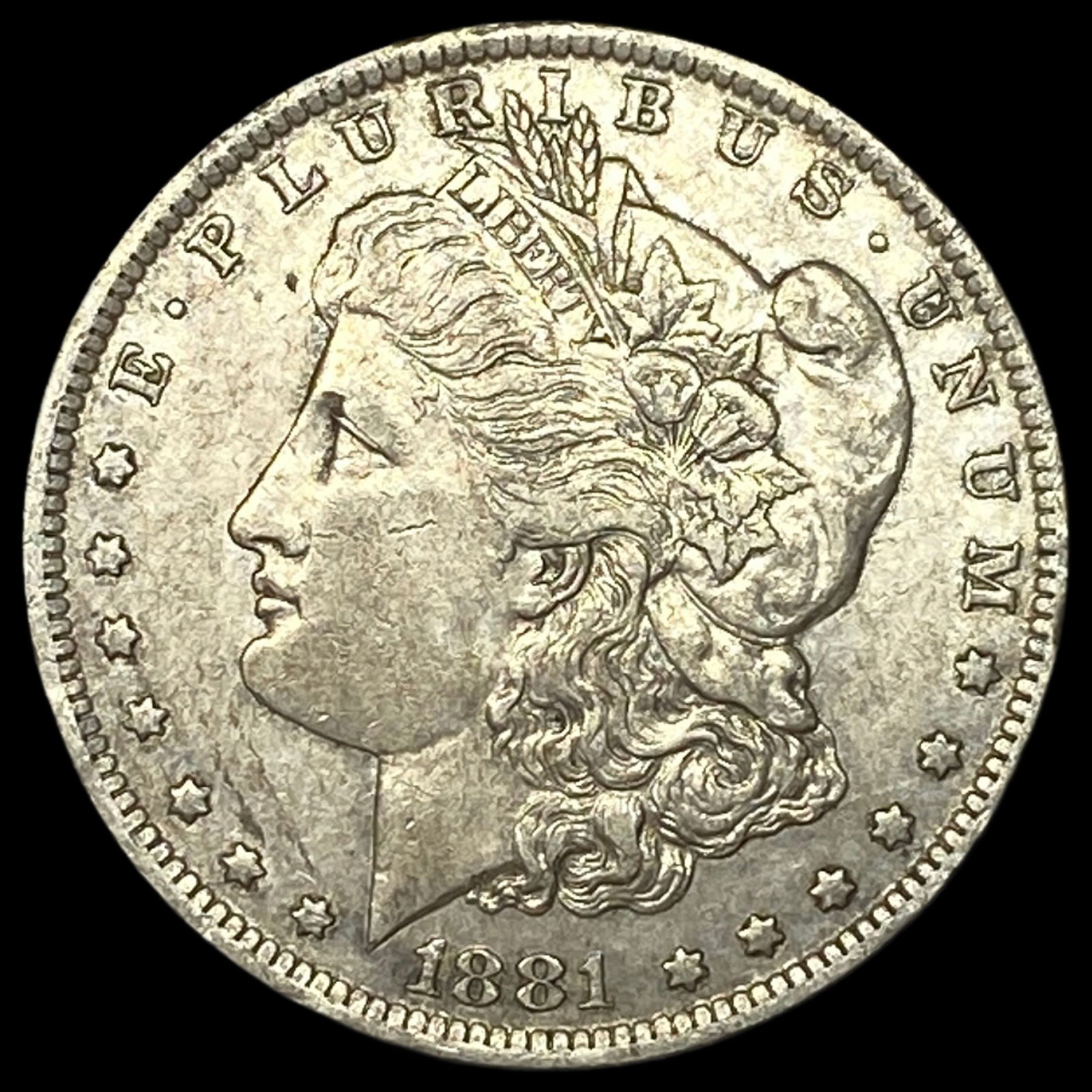 1881-O Silver Morgan Dollar NEARLY UNCIRCULATED: 1881-O Silver Morgan Dollar NEARLY UNCIRCULATED