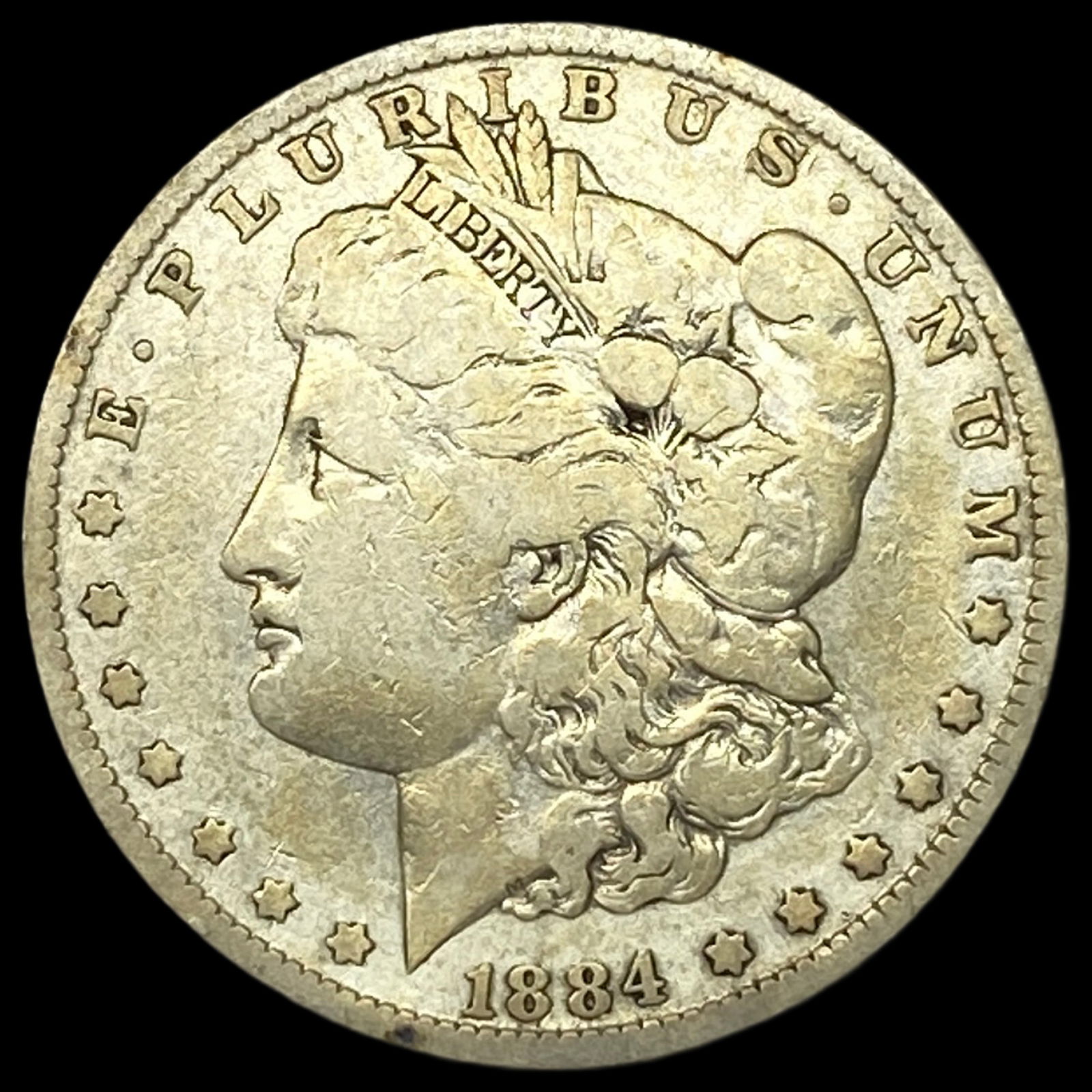 1884-O Silver Morgan Dollar NICELY CIRCULATED (1 of 2)