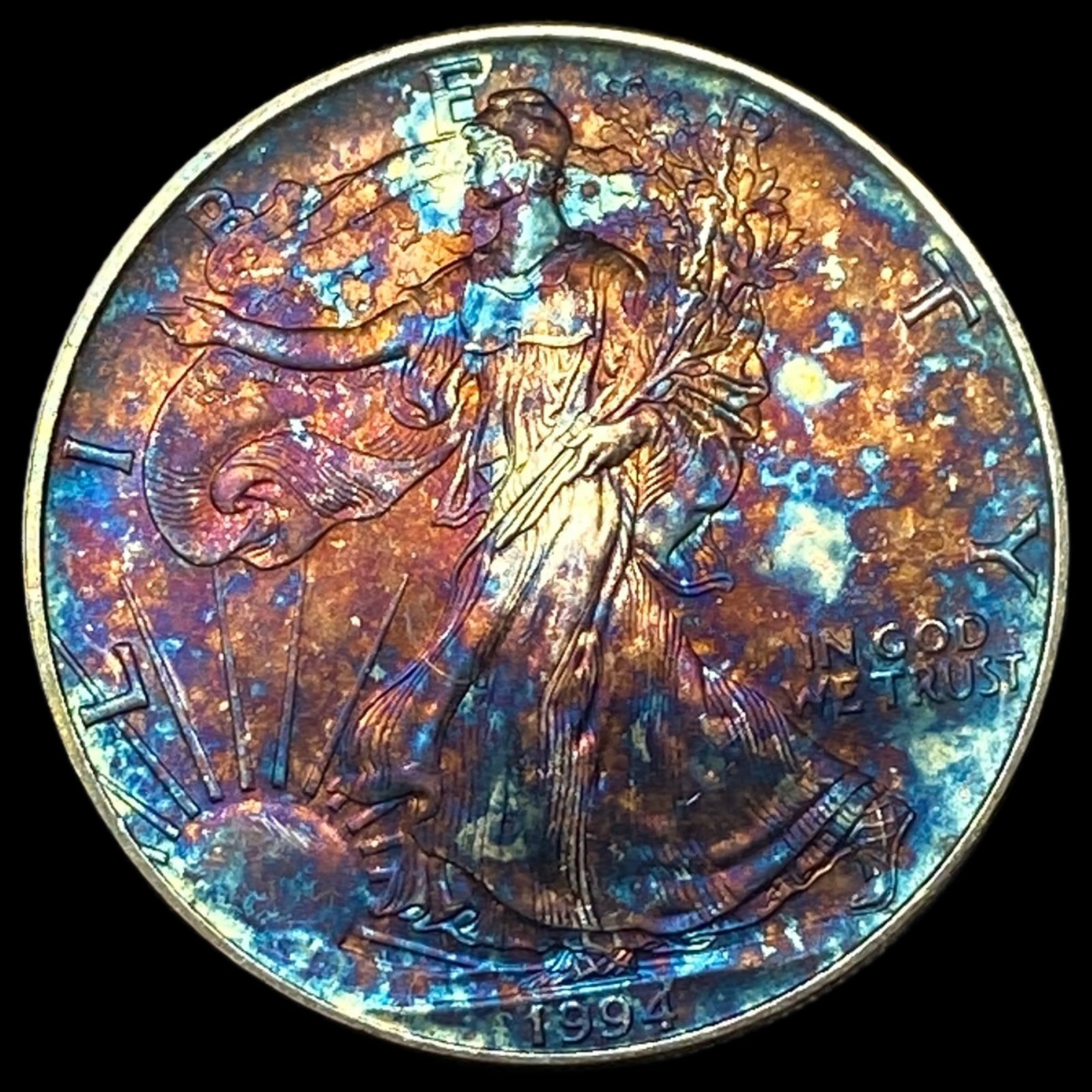 1994 Silver American Eagle $1 GEM BU (1 of 2)