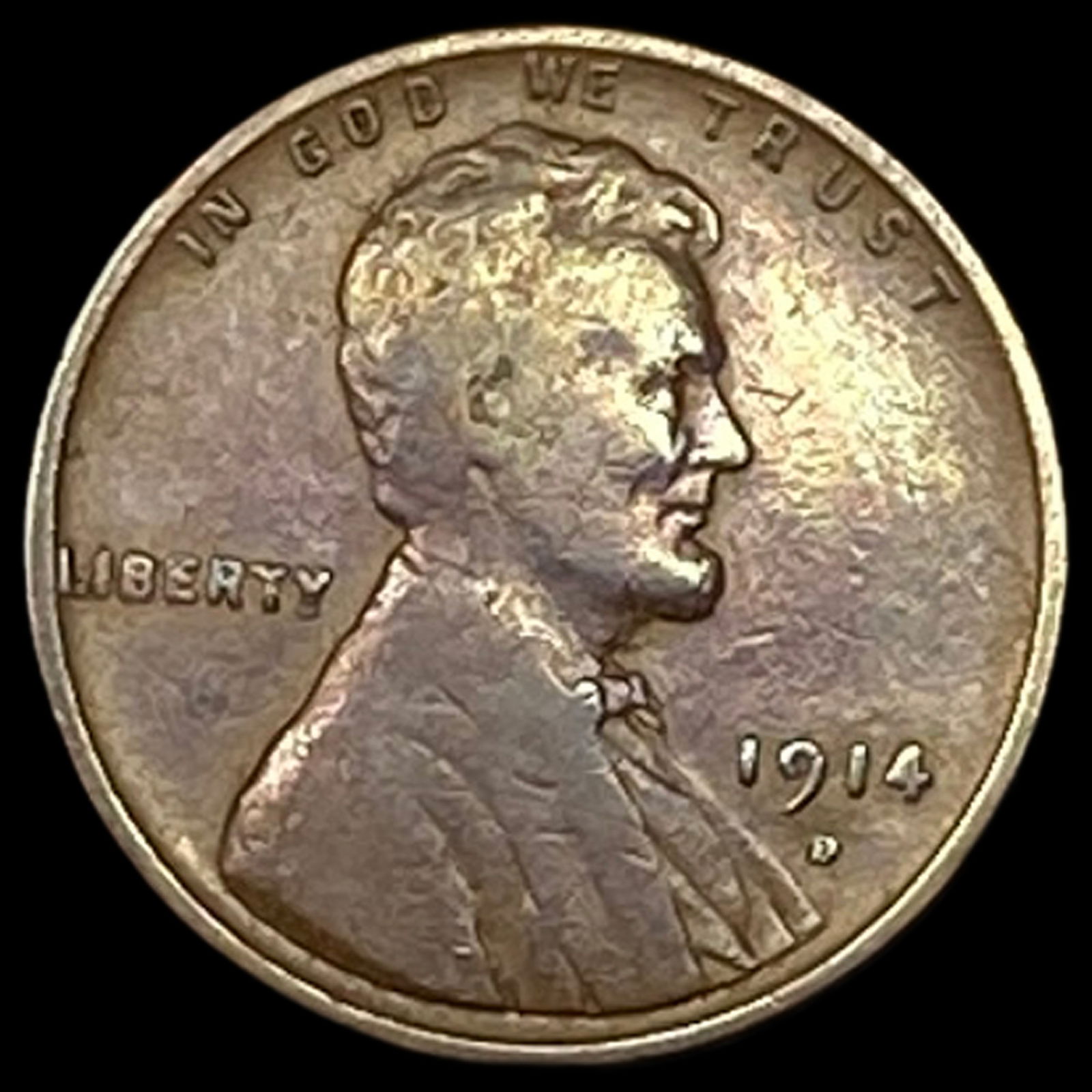 1914-D Lincoln Wheat Cent NICELY CIRCULATED (1 of 2)