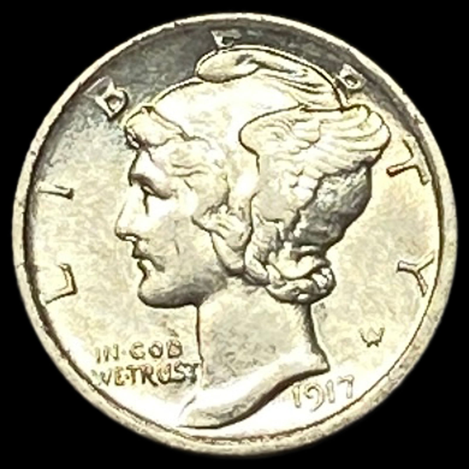 1917 Mercury Dime UNCIRCULATED (1 of 2)