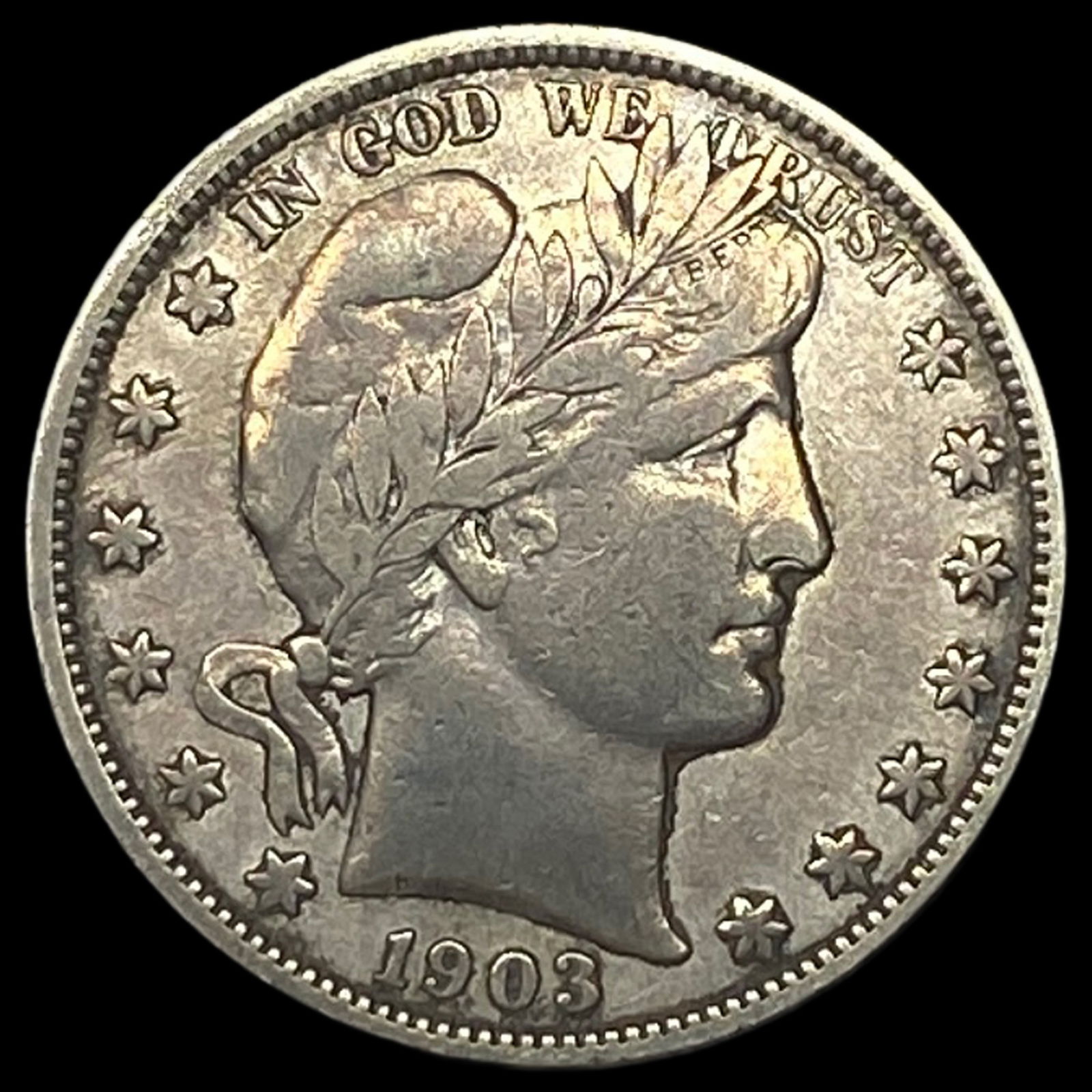 1903 Barber Half Dollar ABOUT UNCIRCULATED (1 of 2)