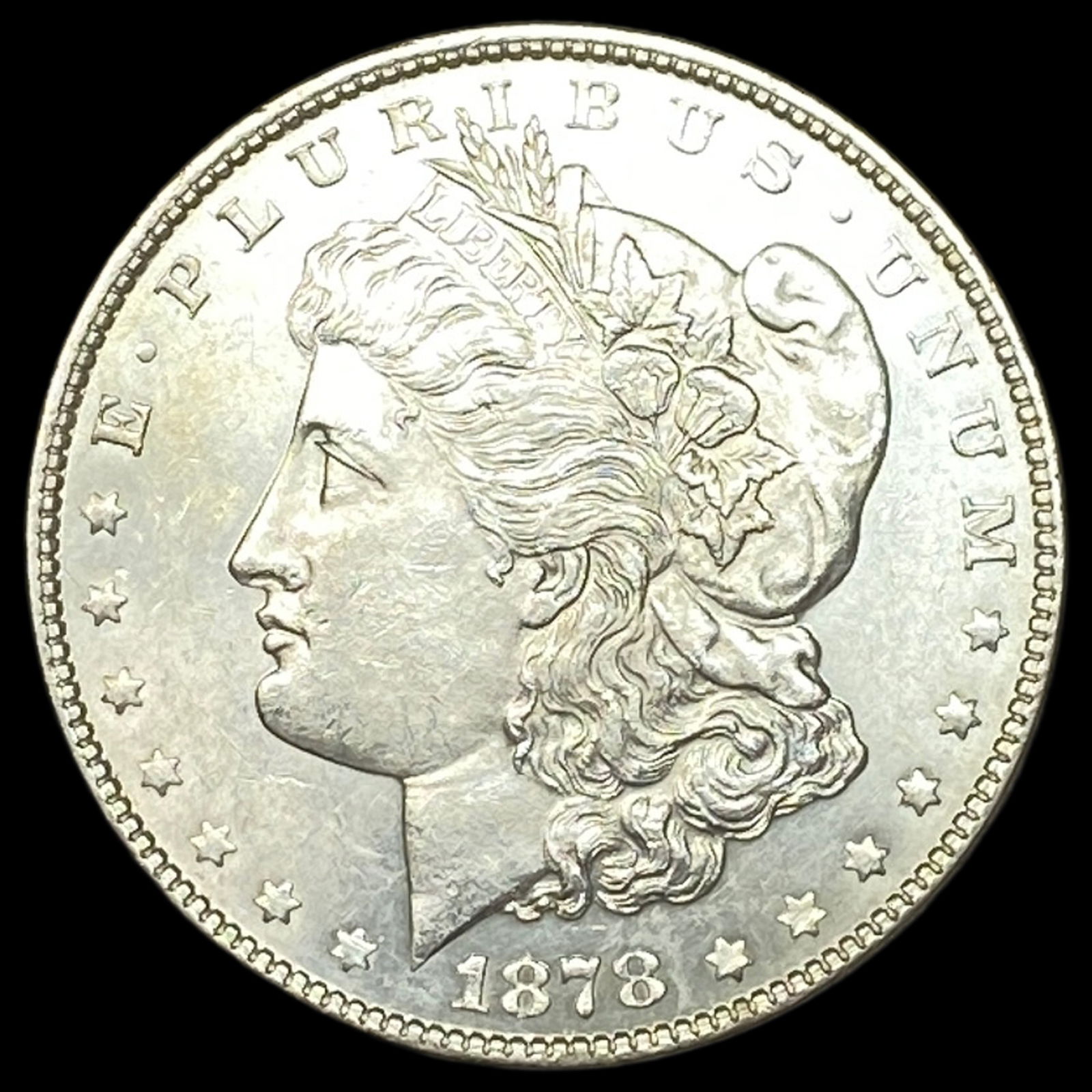 1878 Silver Morgan Dollar UNCIRCULATED: 1878 Silver Morgan Dollar UNCIRCULATED