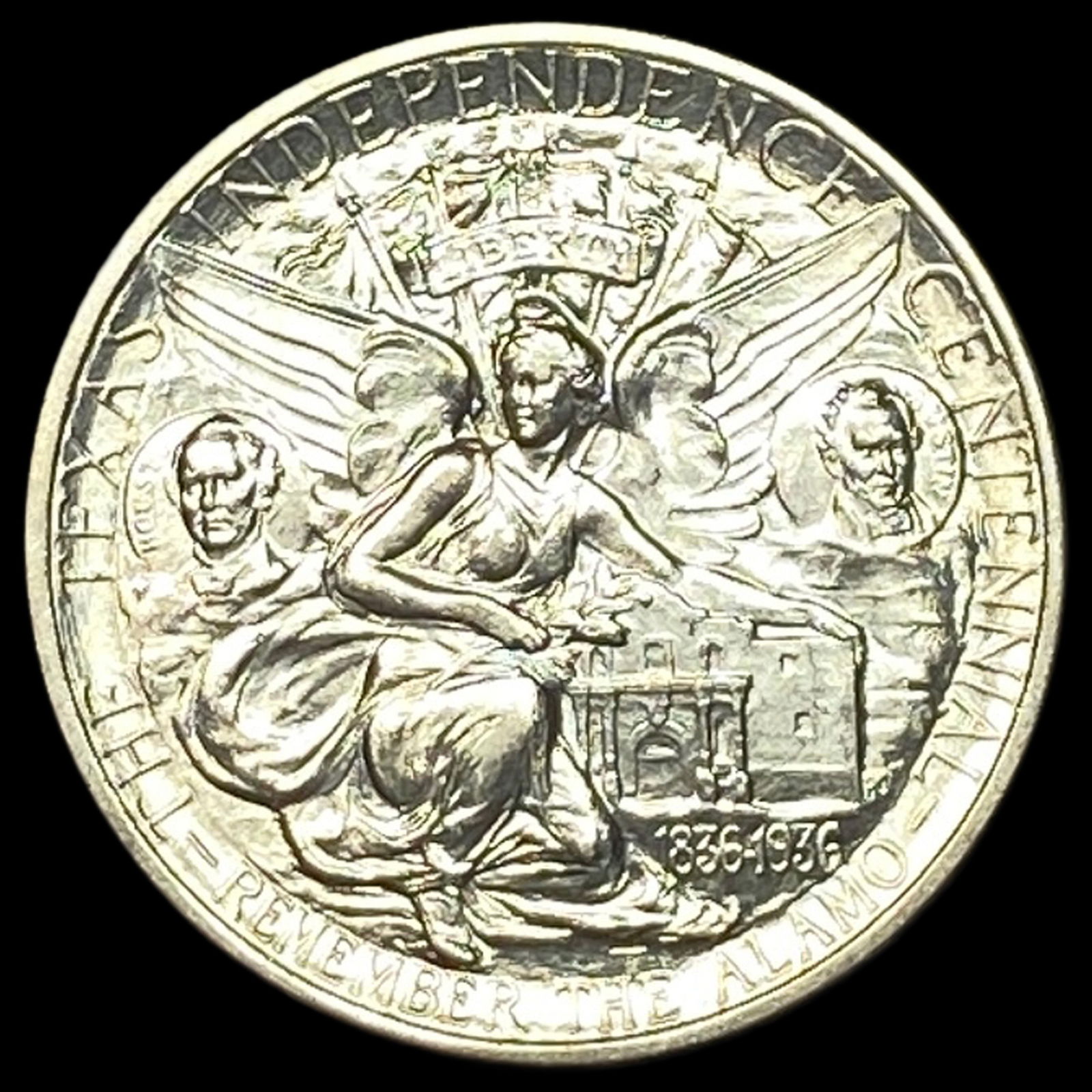 1934 Silver Texas Independence Half Dollar UNCIRCULATED (1 of 2)