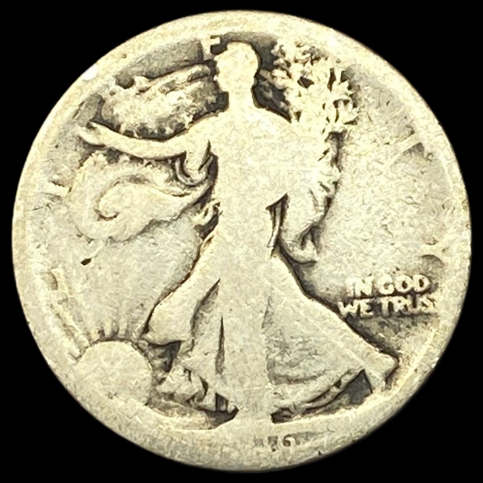 1916 Walking Liberty Half Dollar NICELY CIRCULATED (1 of 2)