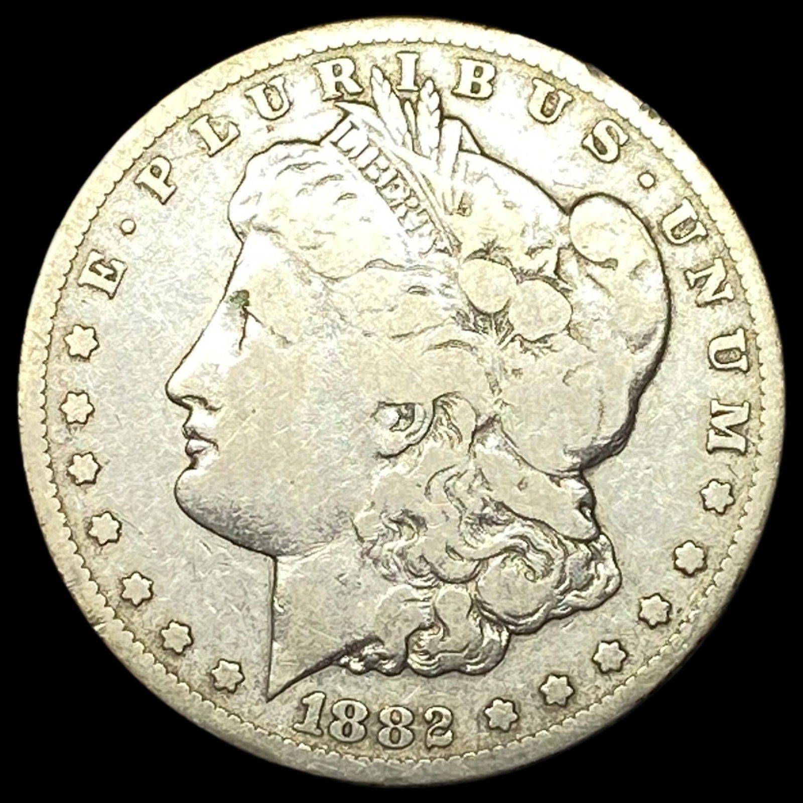 1882-CC Silver Morgan Dollar NICELY CIRCULATED (1 of 2)