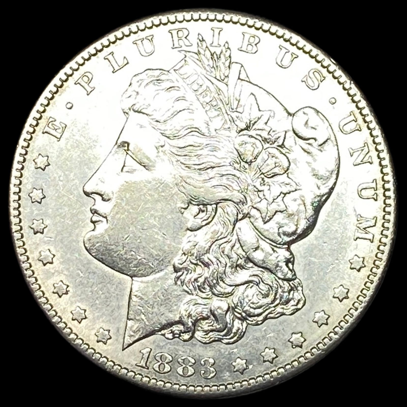 1883-S Silver Morgan Dollar CLOSELY UNCIRCULATED: 1883-S Silver Morgan Dollar CLOSELY UNCIRCULATED