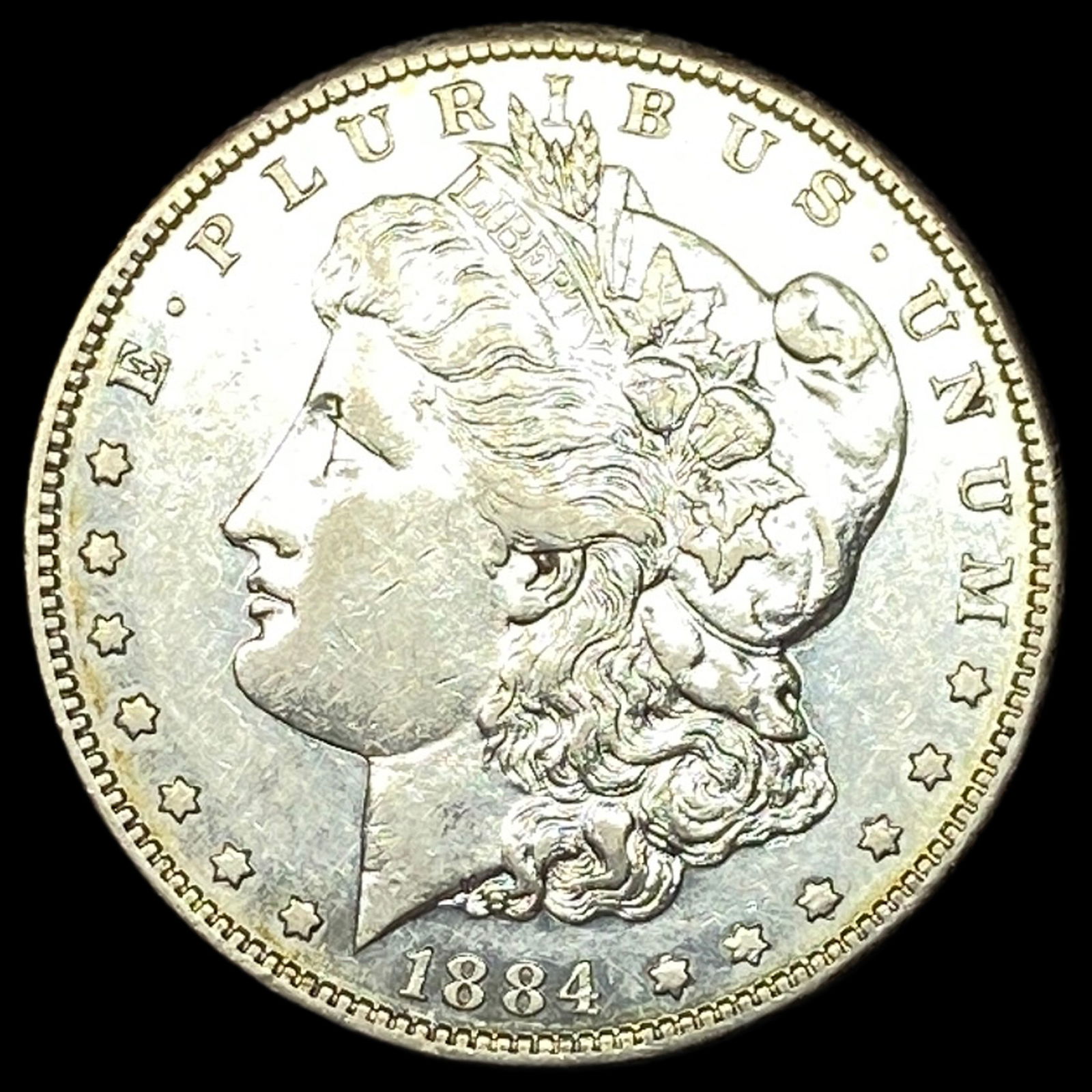 1884-S Silver Morgan Dollar CLOSELY UNCIRCULATED (1 of 2)