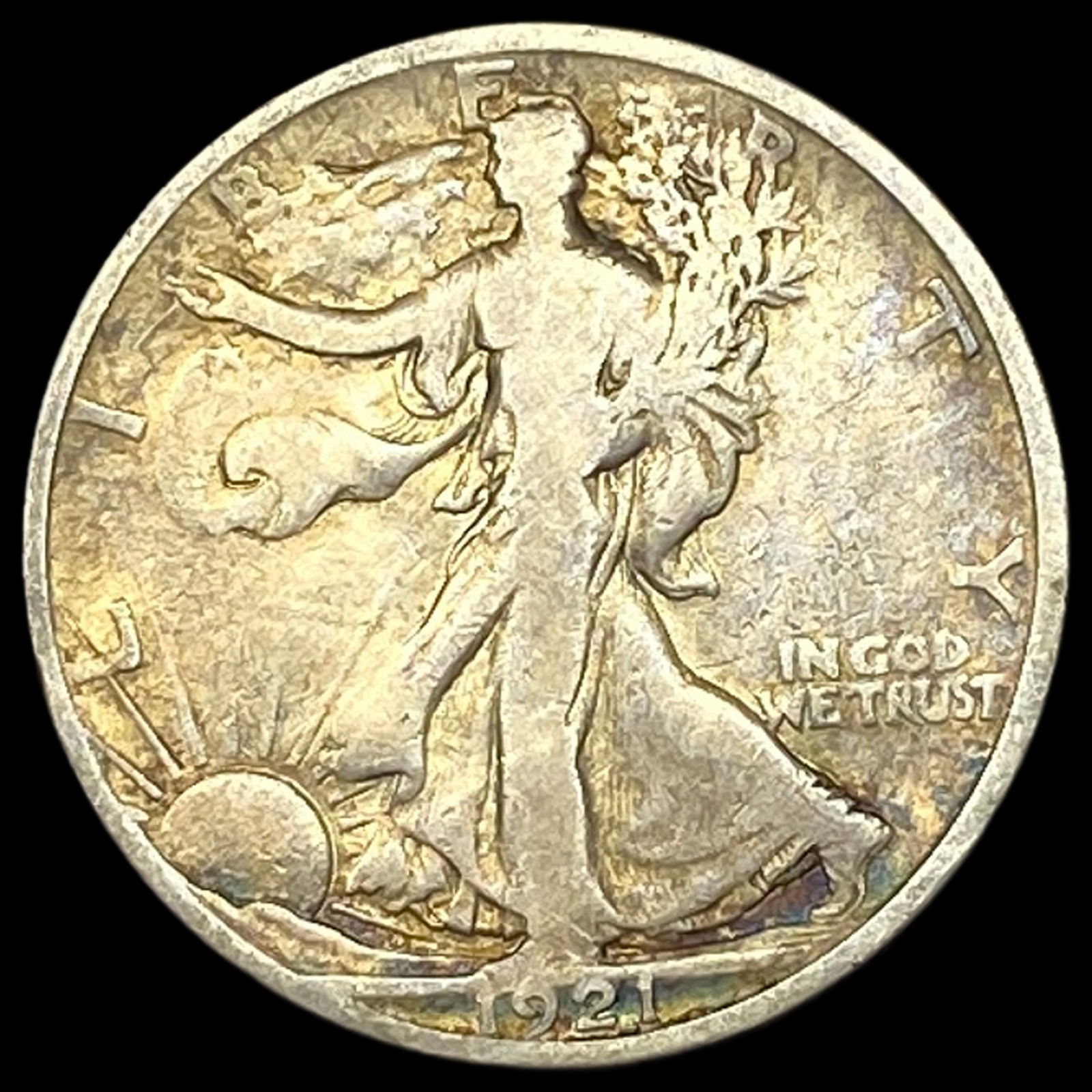 1921 Silver Half Dollar NICELY CIRCULATED (1 of 2)