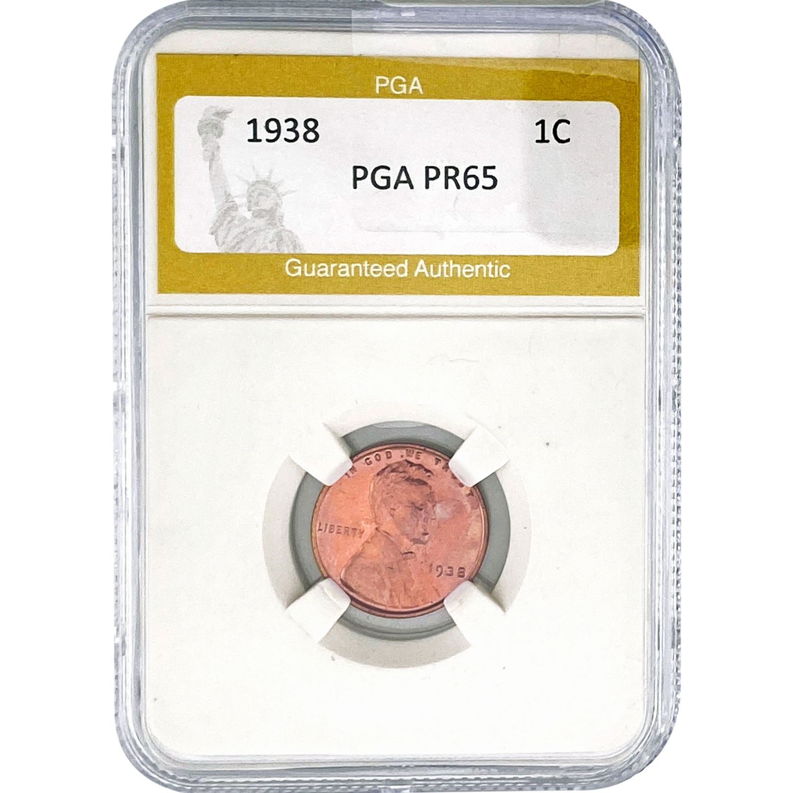 1938 Wheat Cent PGA PR65 (1 of 2)
