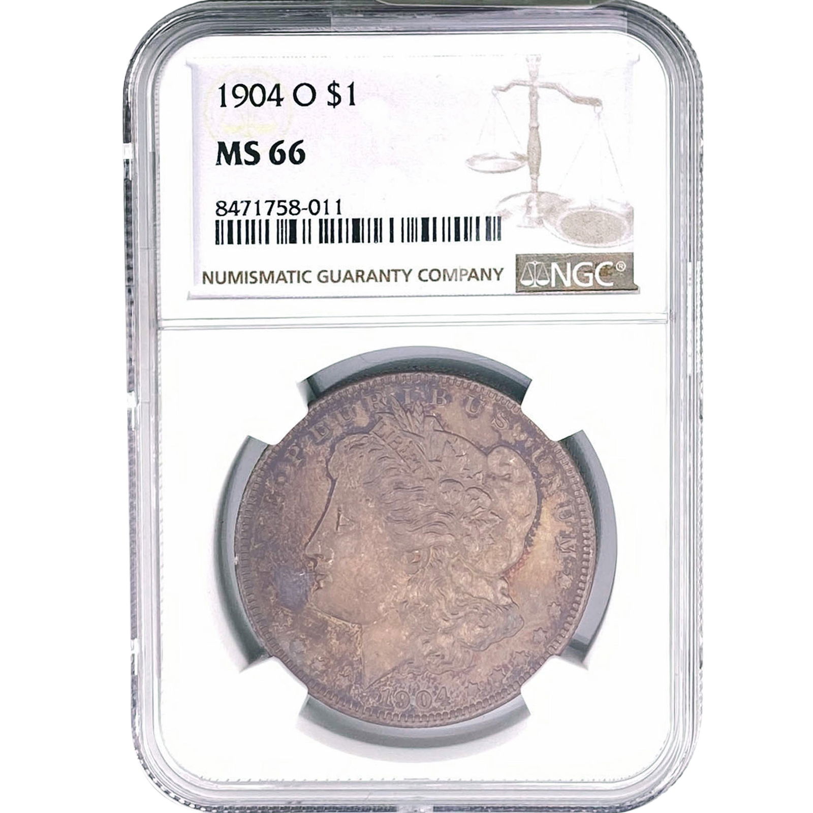 1904-O Morgan Silver Dollar NGC MS66 (1 of 2)