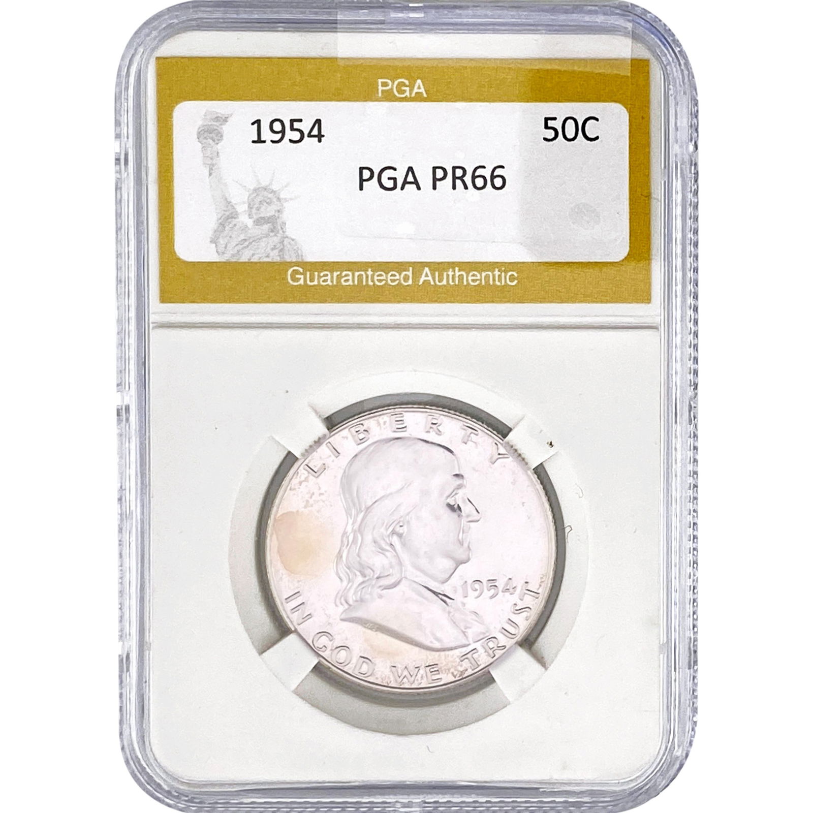 1954 Franklin Half Dollar PGA PR66 (1 of 2)