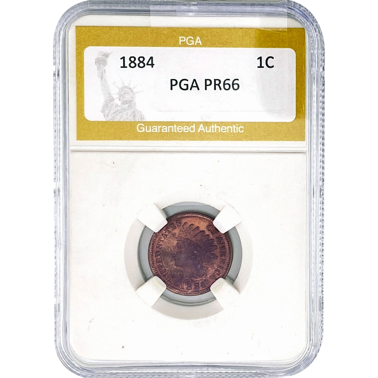 1884 Indian Head Cent PGA PR66 (1 of 2)