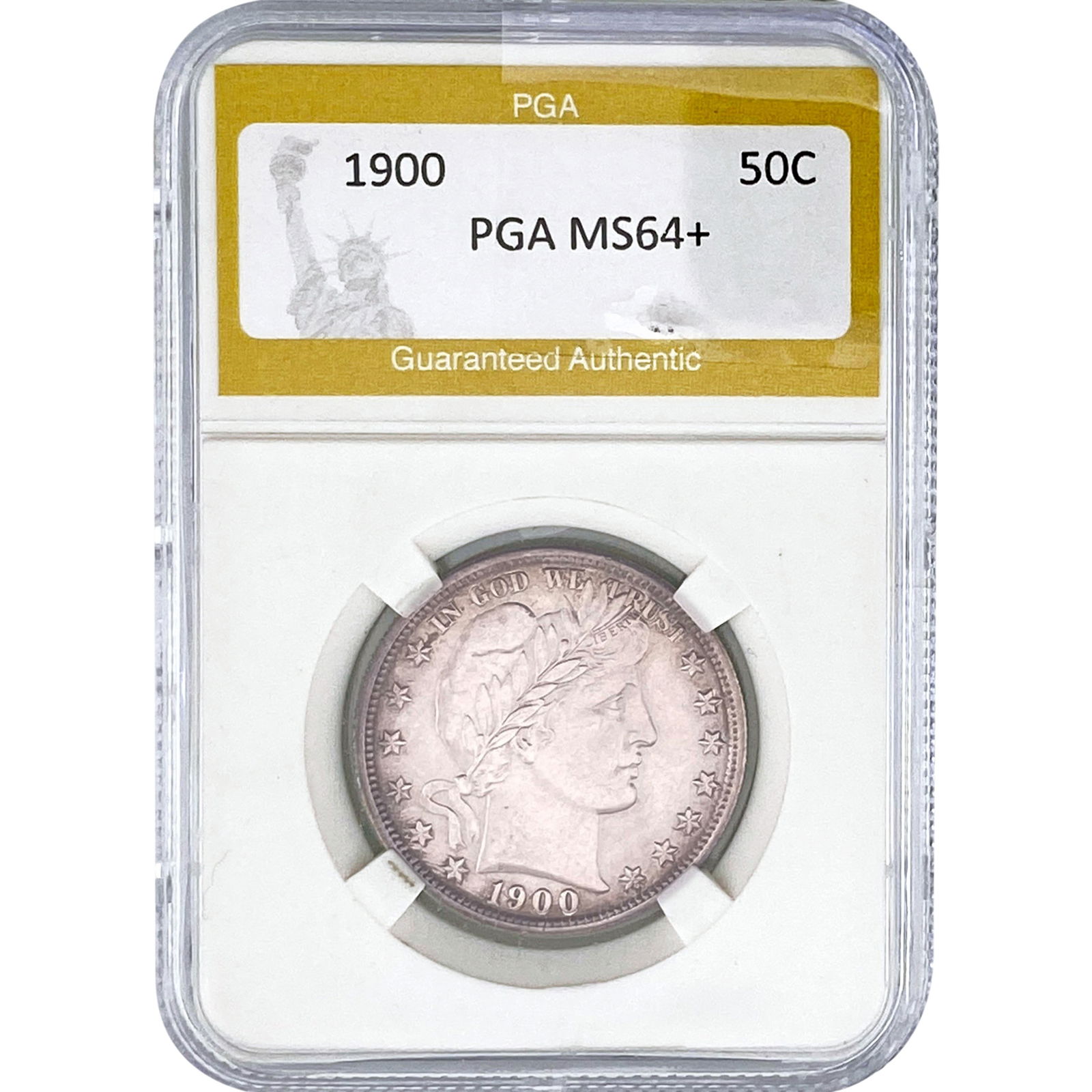 1900 Barber Half Dollar PGA MS64+ (1 of 2)