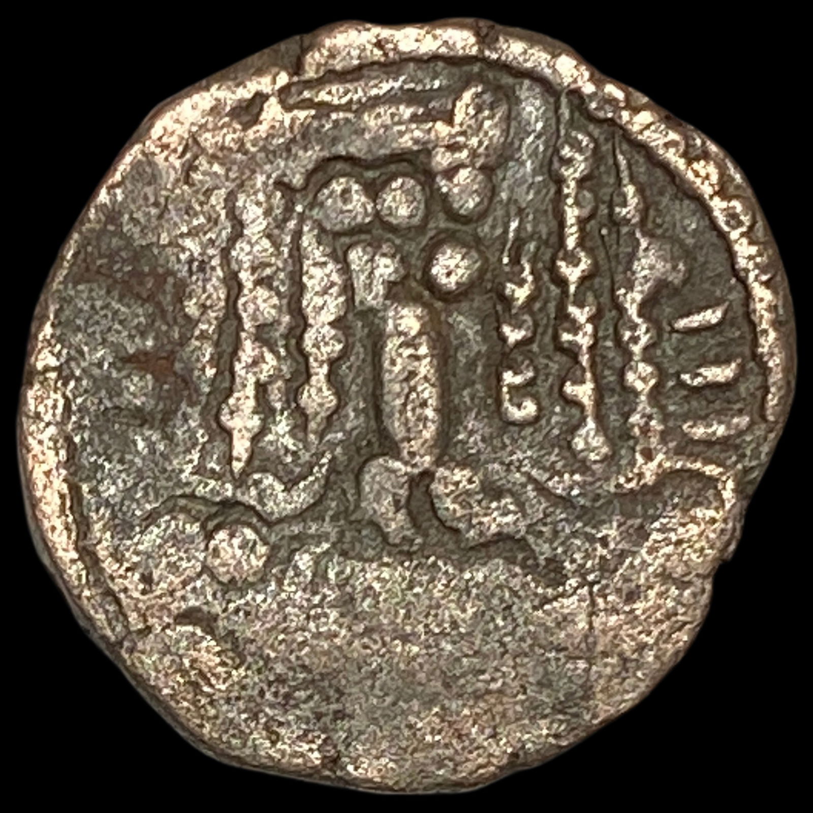 Partihara Empire 750-980 AD Silver Dracham NEARLY UNCIRCULATED (1 of 2)