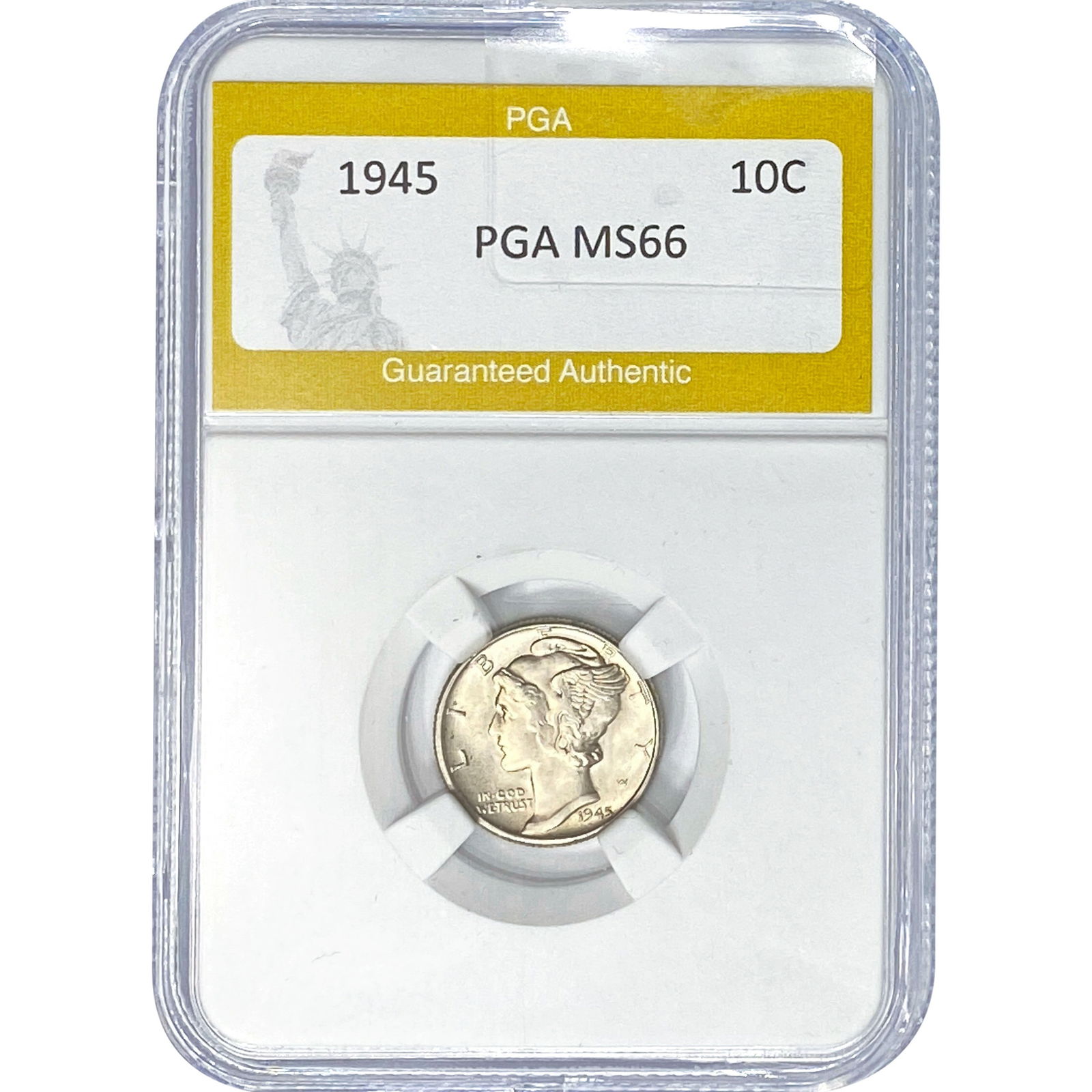 1945 Mercury Silver Dime PGA MS66 (1 of 2)