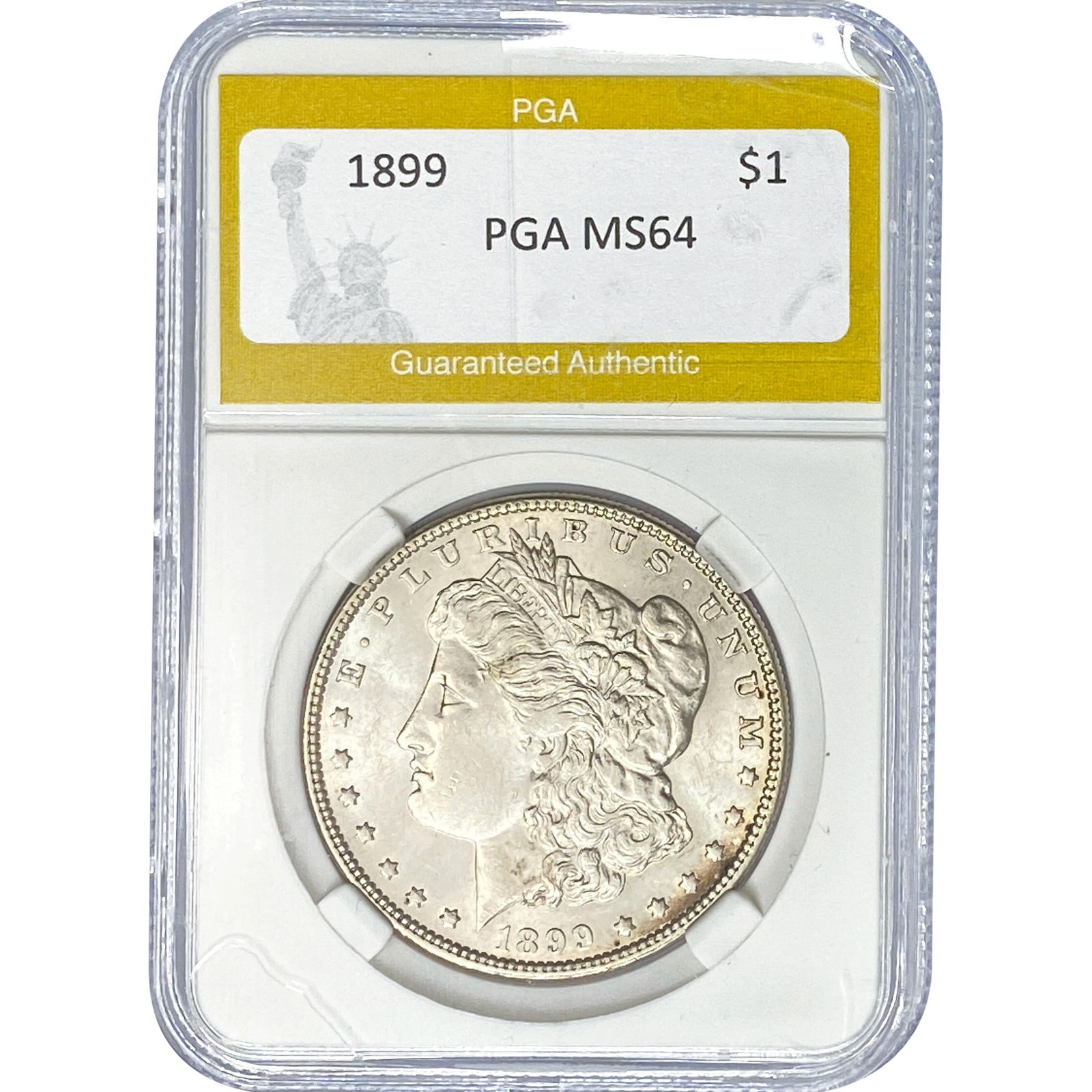 1899 Morgan Silver Dollar PGA MS64: 1899 Morgan Silver Dollar PGA MS64