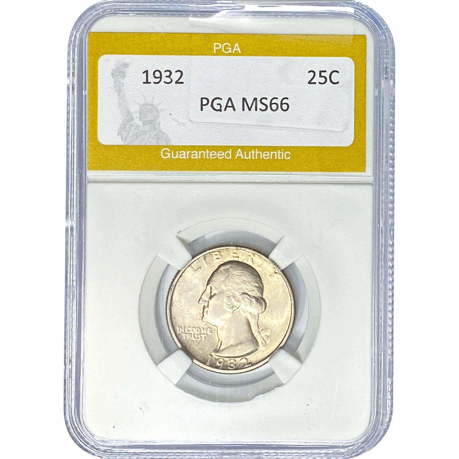1932 Washington Silver Quarter PGA MS66 (1 of 2)