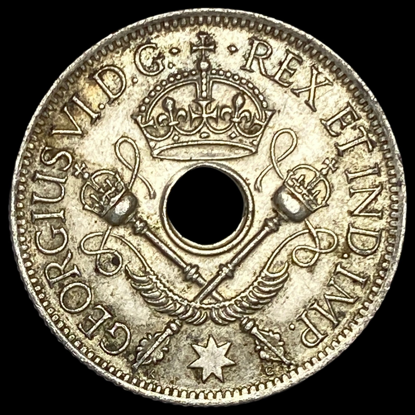 1945 New Guinea Silver 1 Shilling UNCIRCULATED (1 of 2)