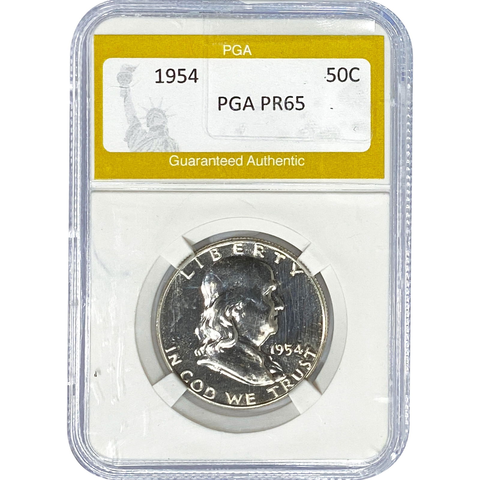 1954 Franklin Half Dollar PGA PR65 (1 of 2)